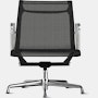 Eames Aluminum Group Chair - Mgmt, Cygnus, Black, Pol Alum, Mnl, Std, Gld