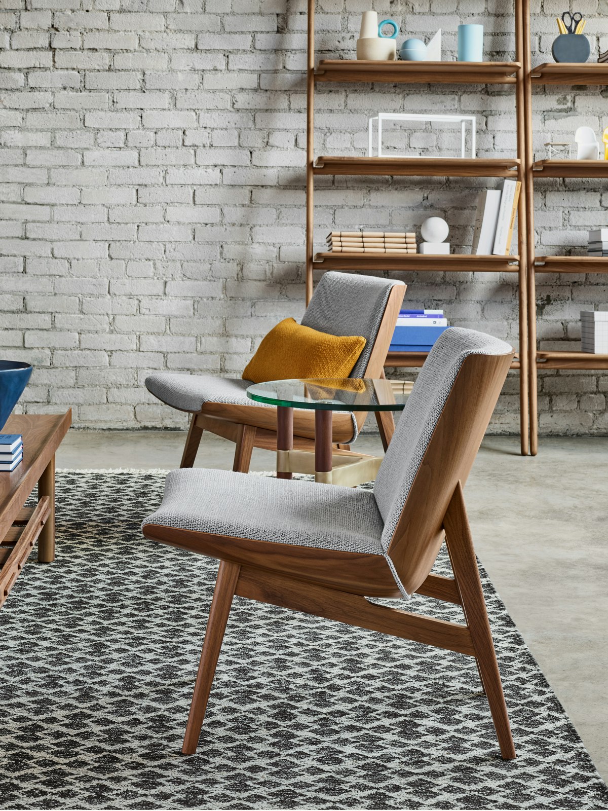 Clamshell Lounge Chair, Geiger | MillerKnoll