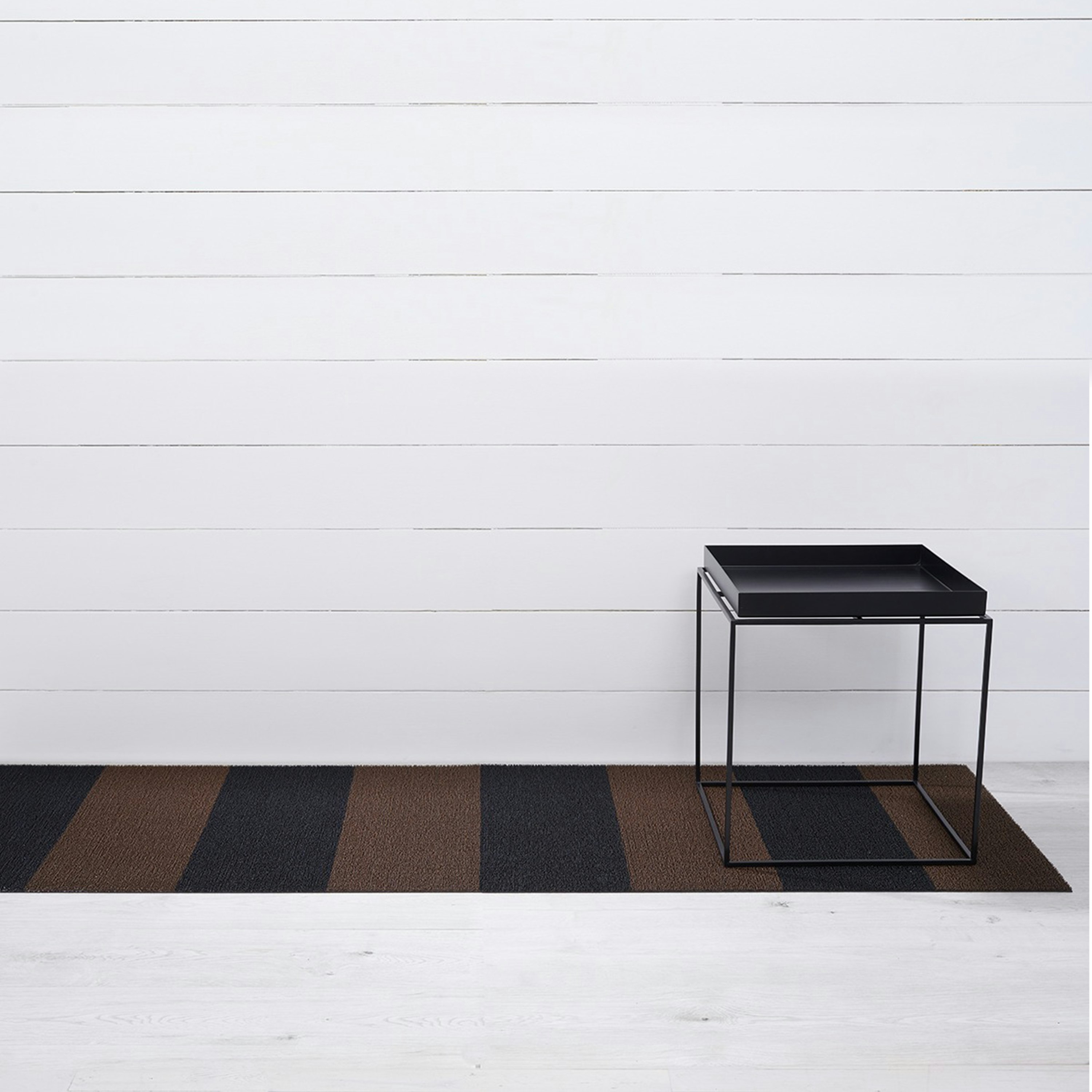 Duo Stripe Shag Mat