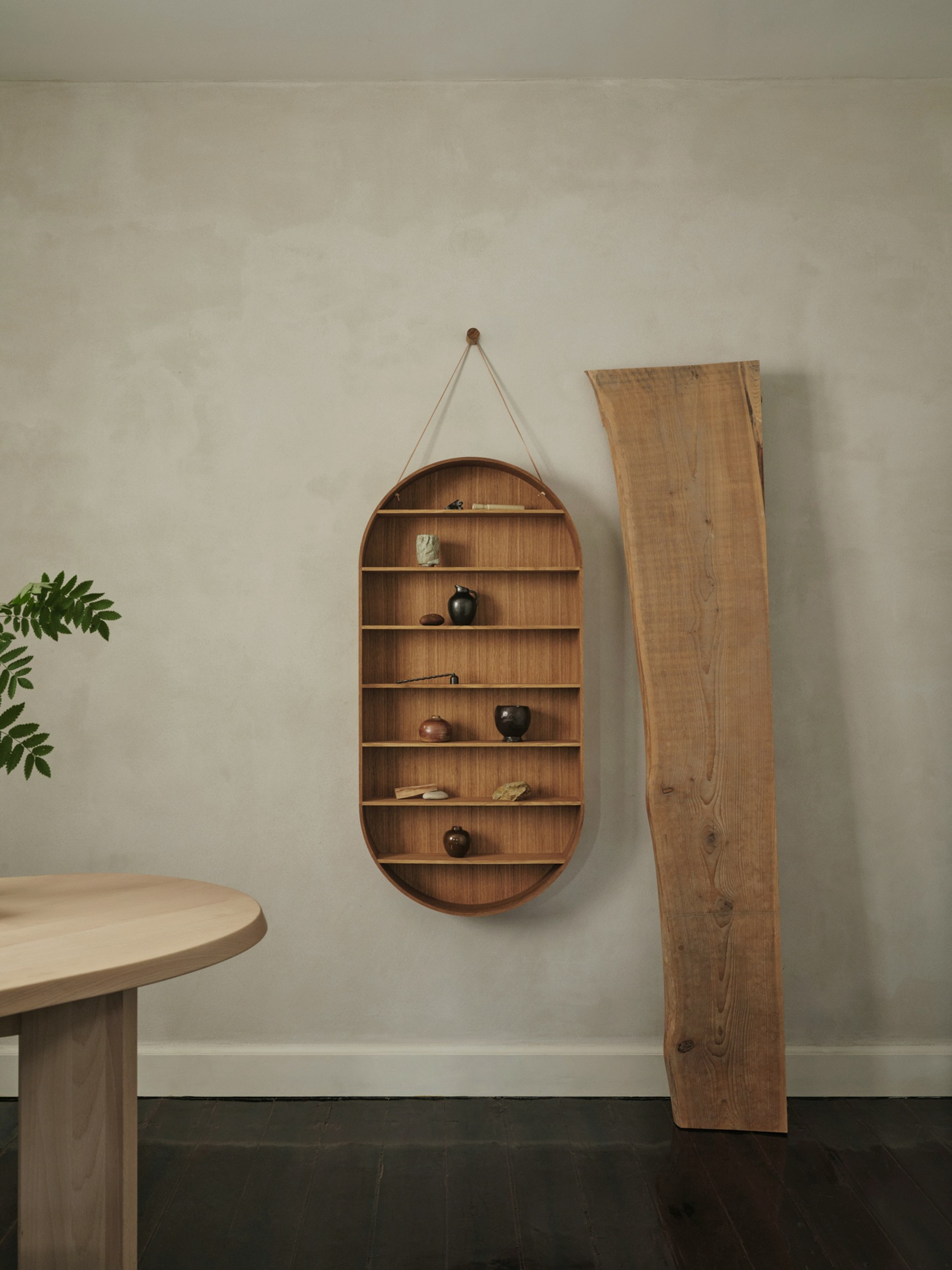 Oval Dorm Shelf