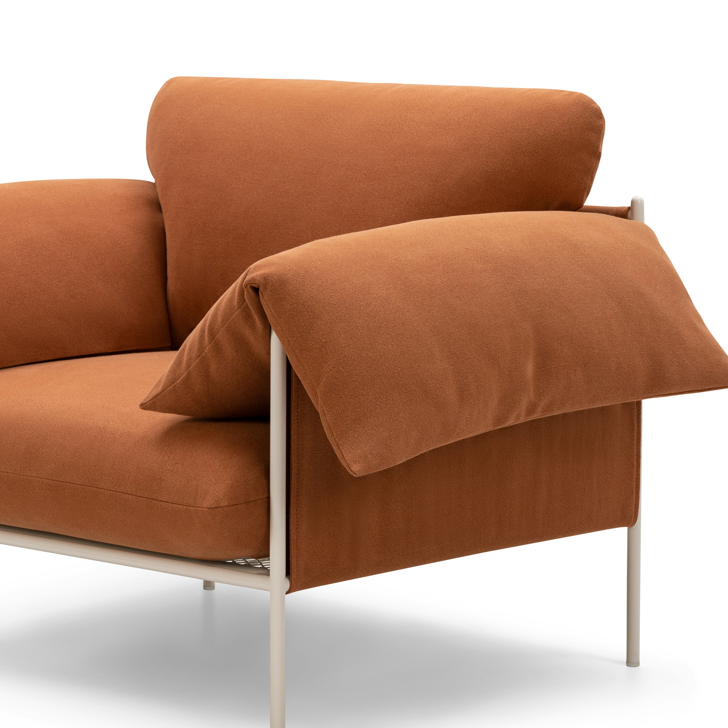 Alva Occasional Chair Nougat Frame Cabarita Hazel