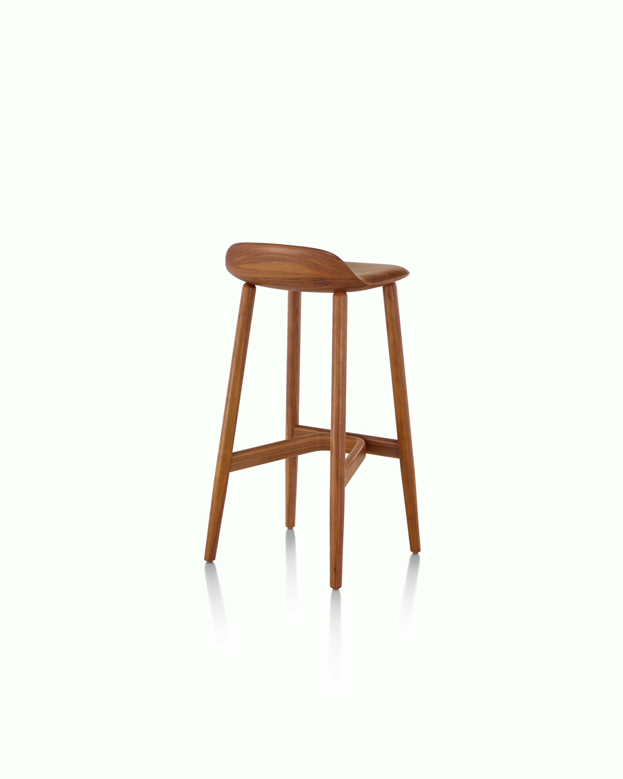 Crosshatch Stool, Bar-Height