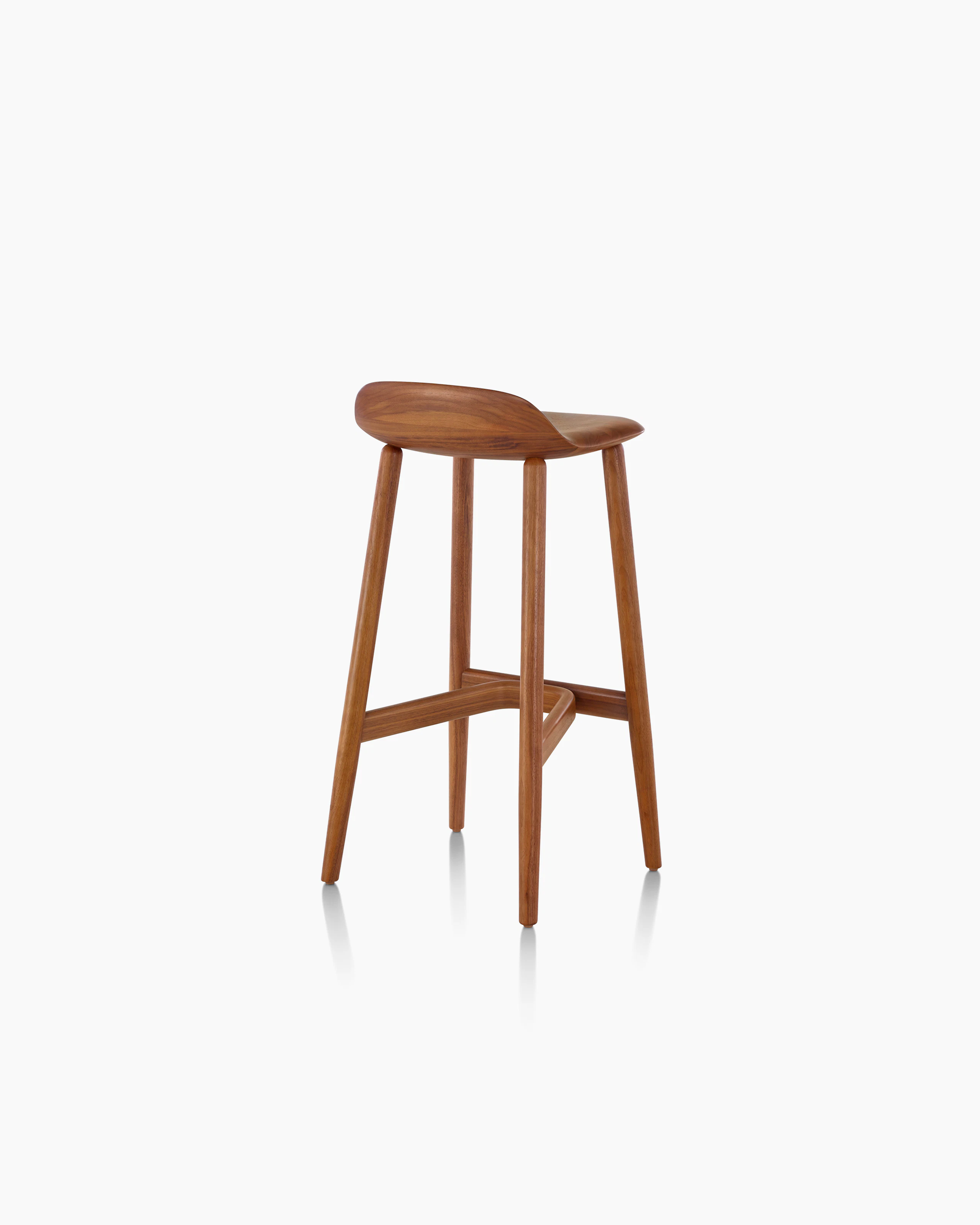 Crosshatch Stool, Bar-Height