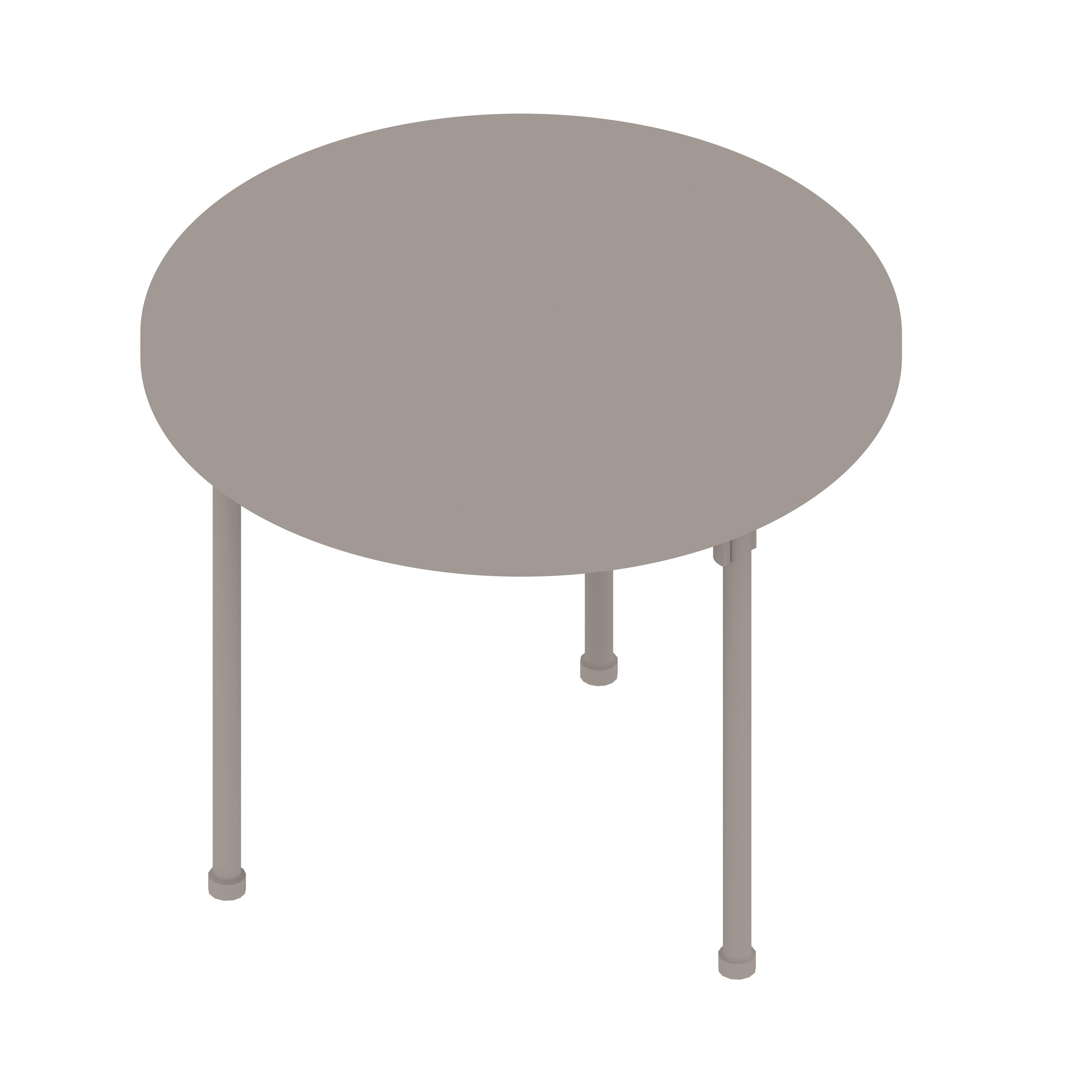 A generic rendering - Claw Table | Round