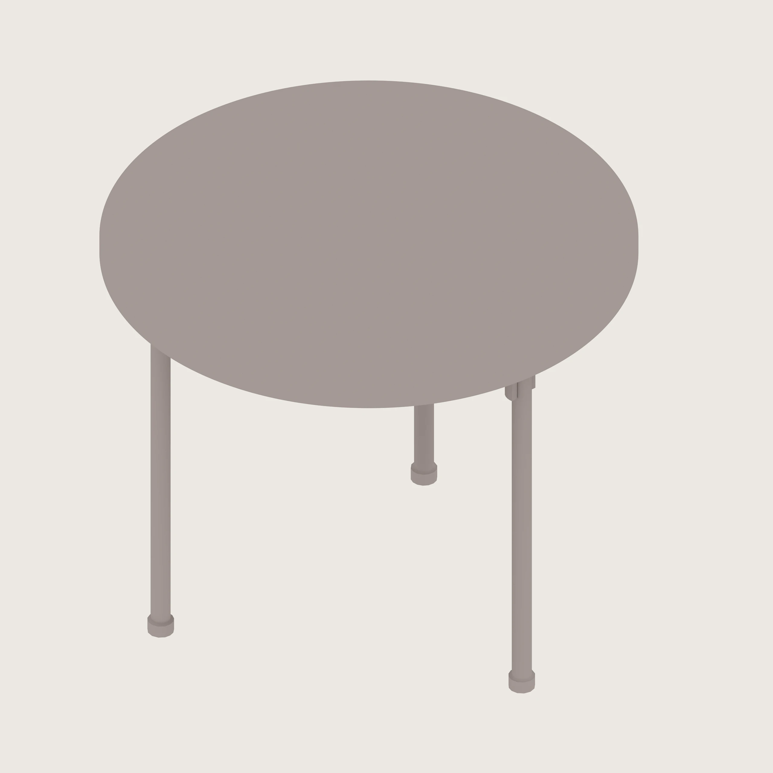 A generic rendering - Claw Table | Round