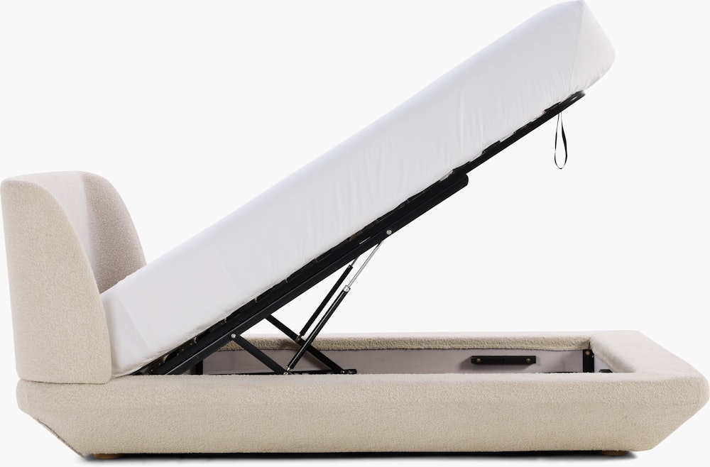 Galera Bed - Queen, Boucle, Birch