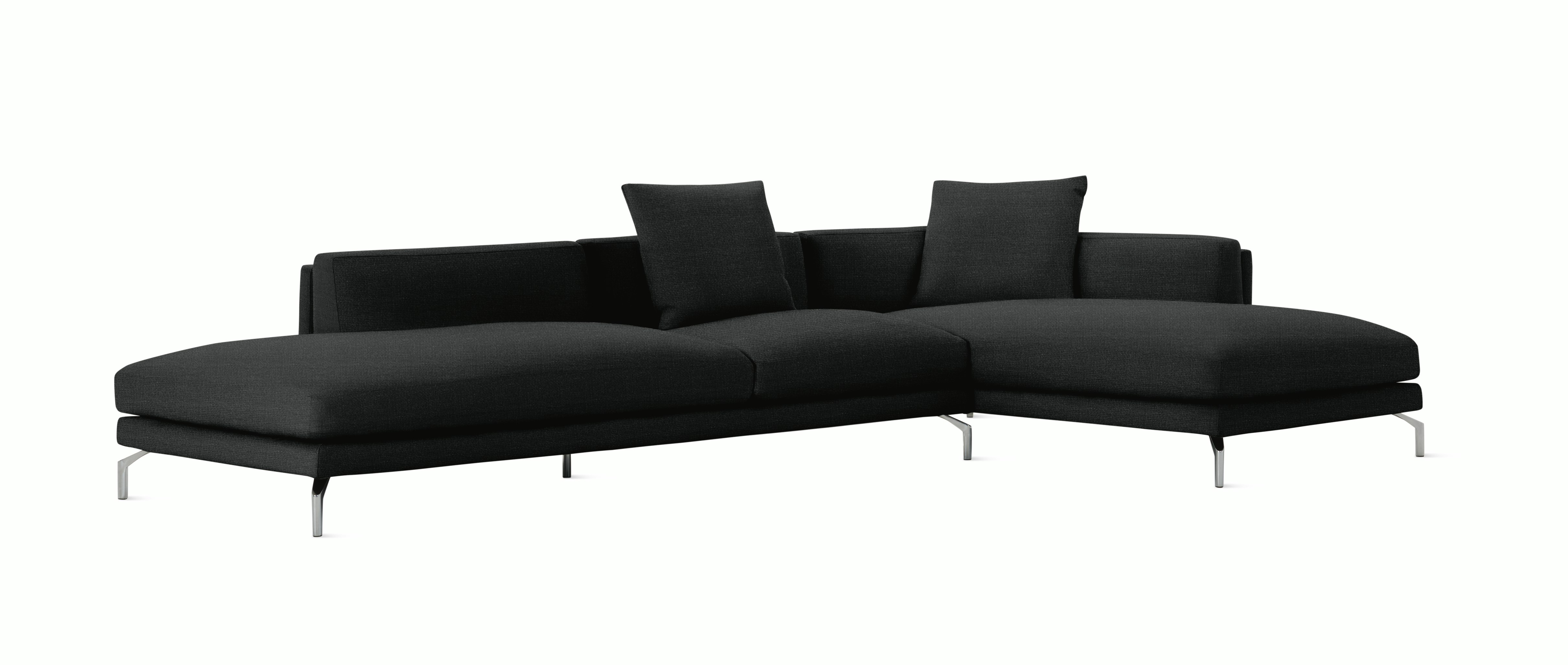 Como Open Sectional - Right Facing