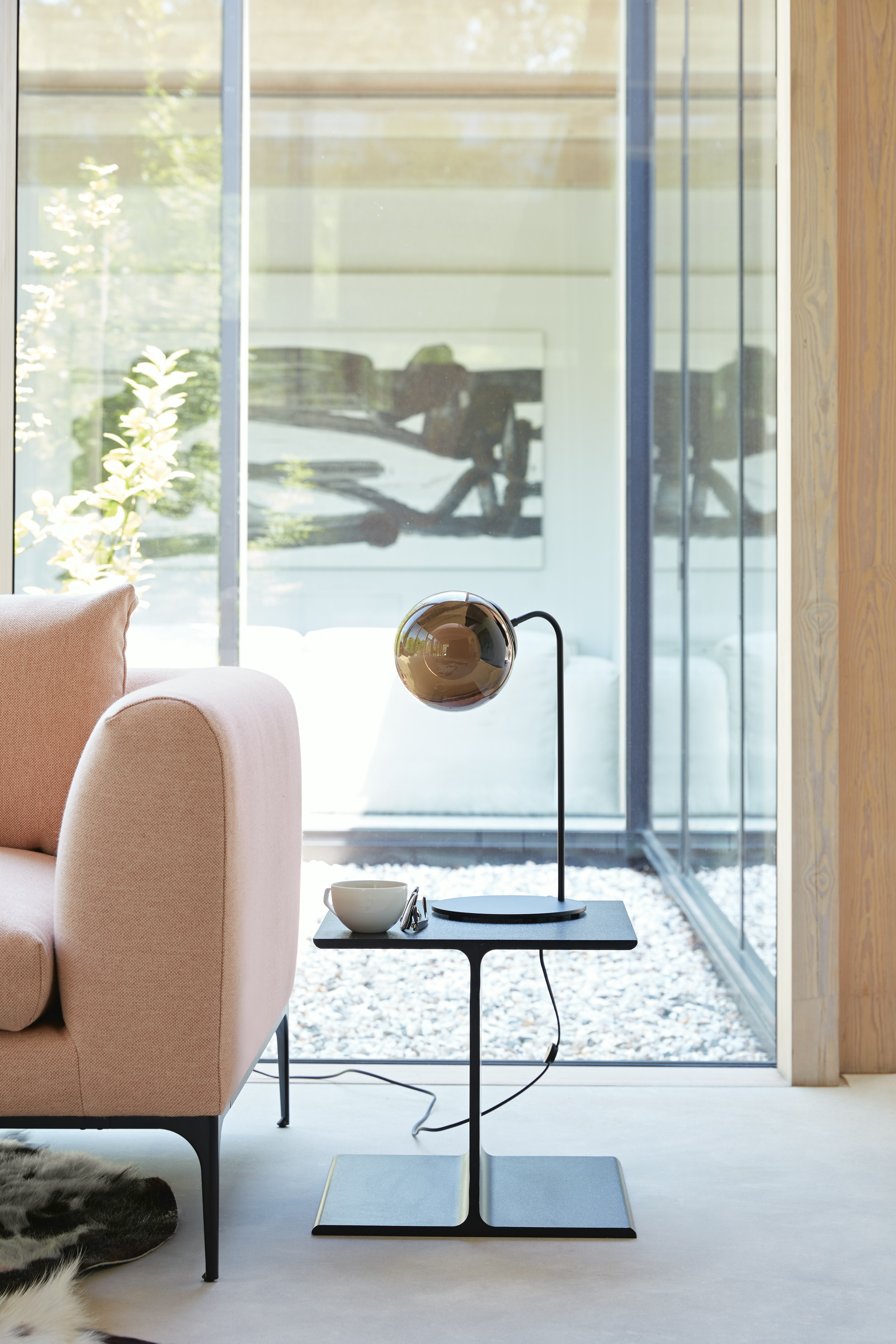 I Beam Side Table