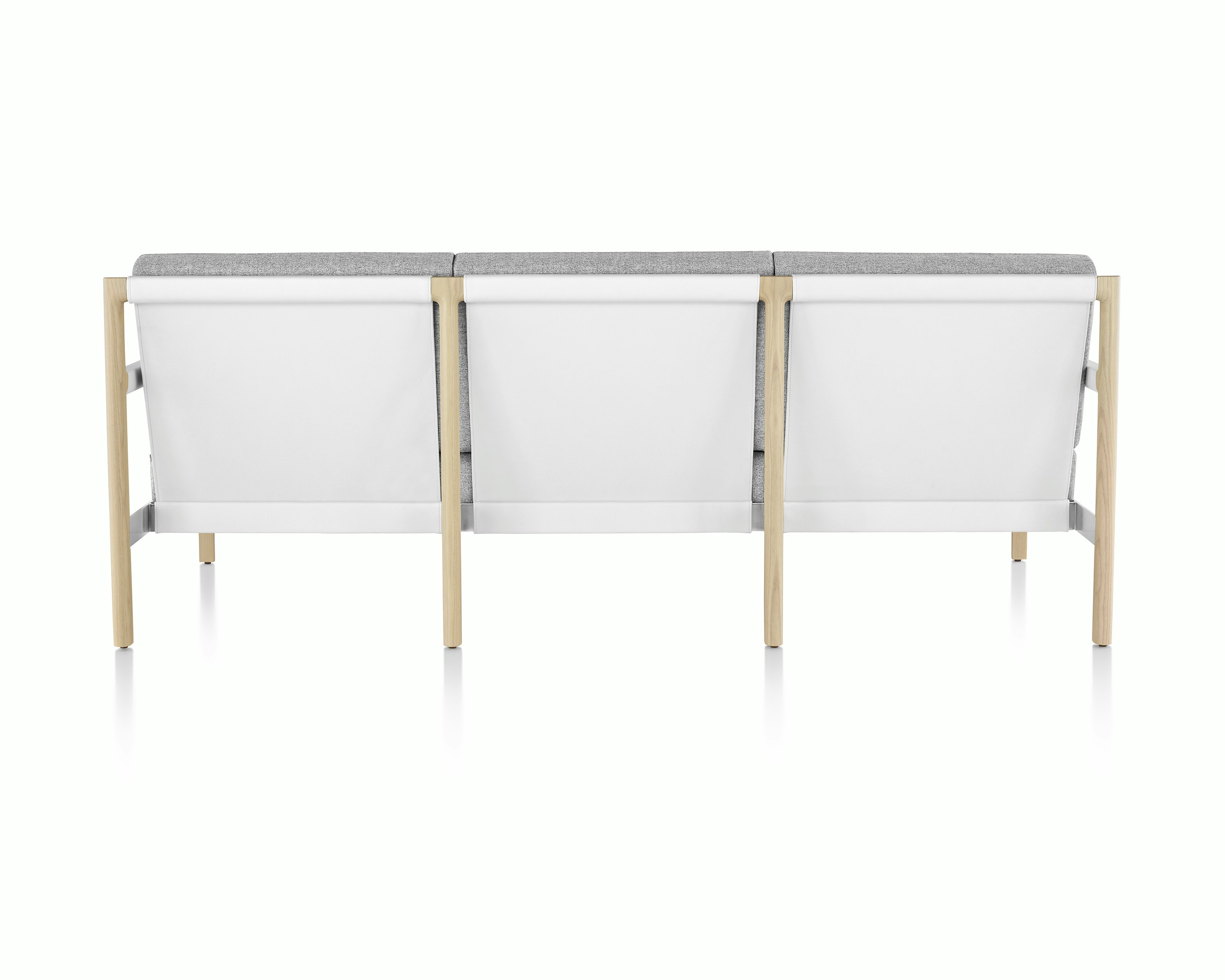 A Brabo Sofa upholstered in a Clare textile.