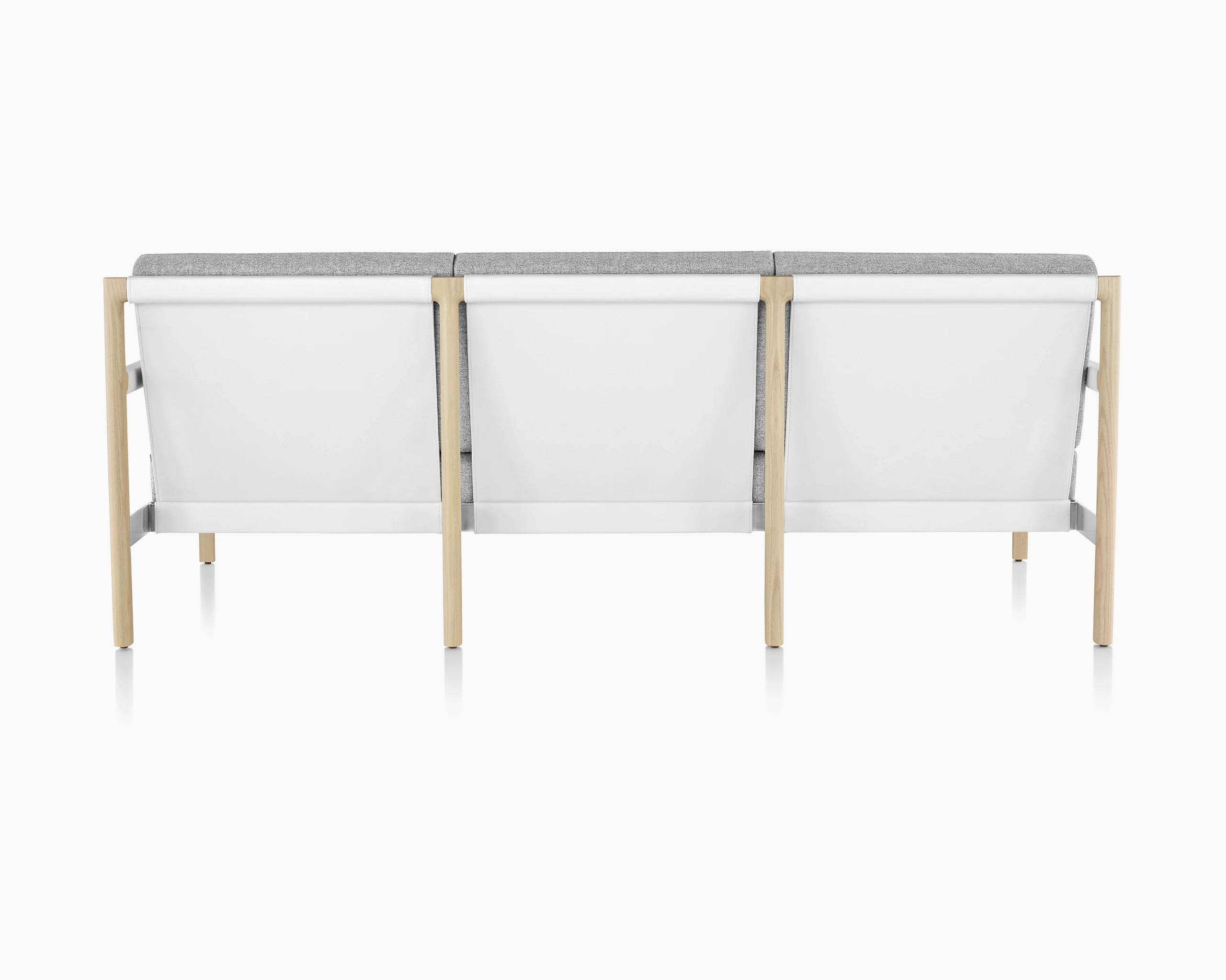 A Brabo Sofa upholstered in a Clare textile.