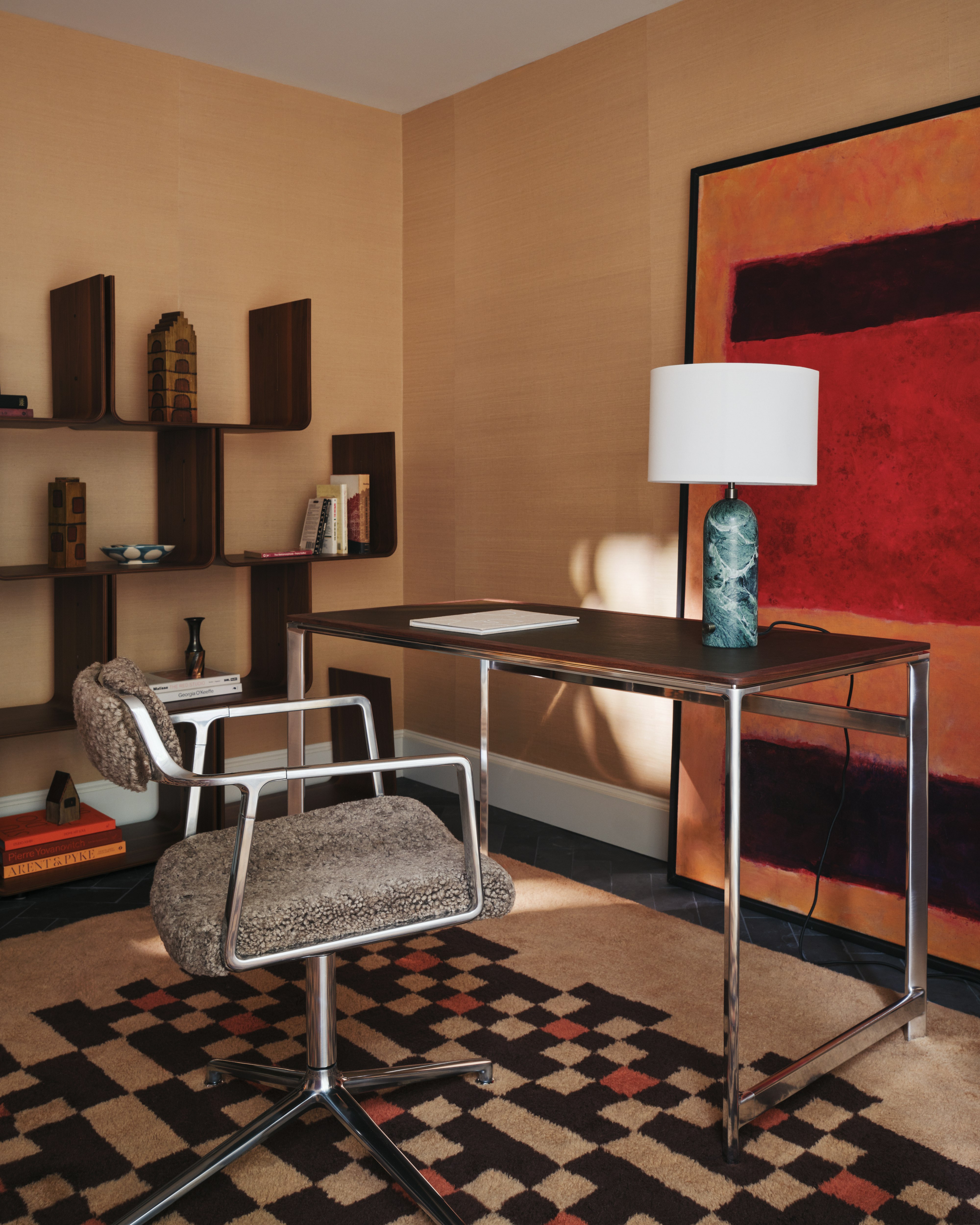 Lattice Knotted Rug