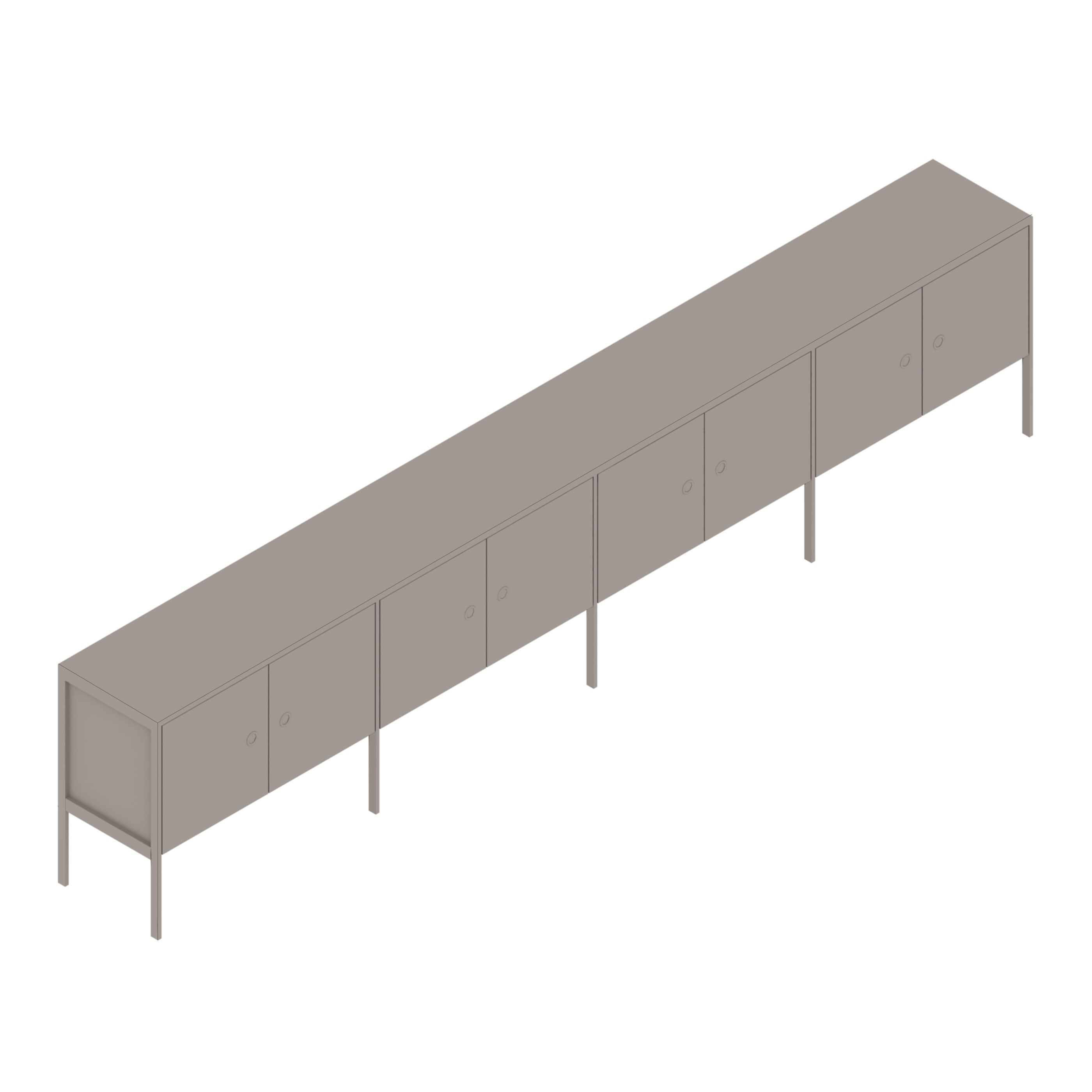 A generic rendering - H Frame Storage | 4 Units Wide