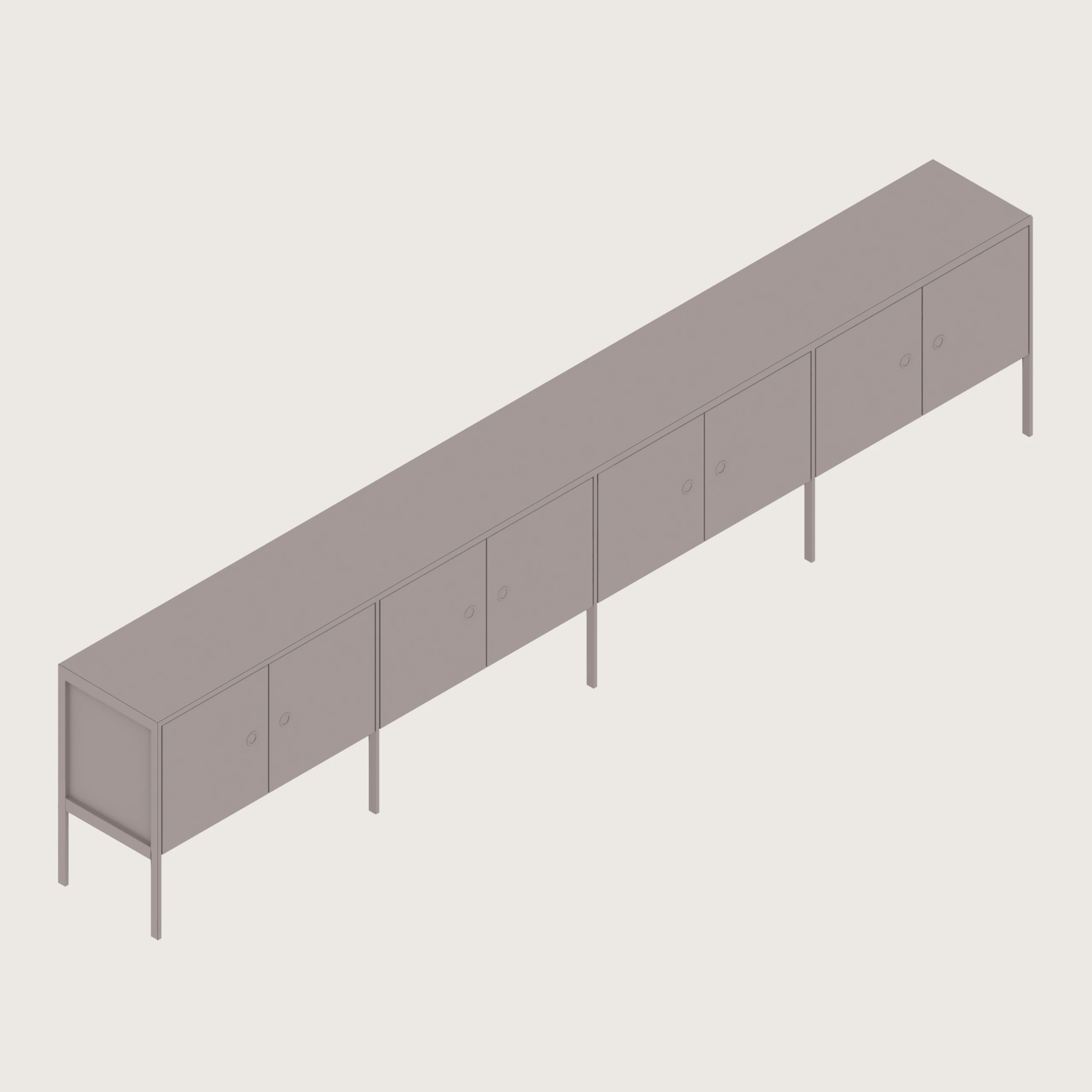 A generic rendering - H Frame Storage | 4 Units Wide