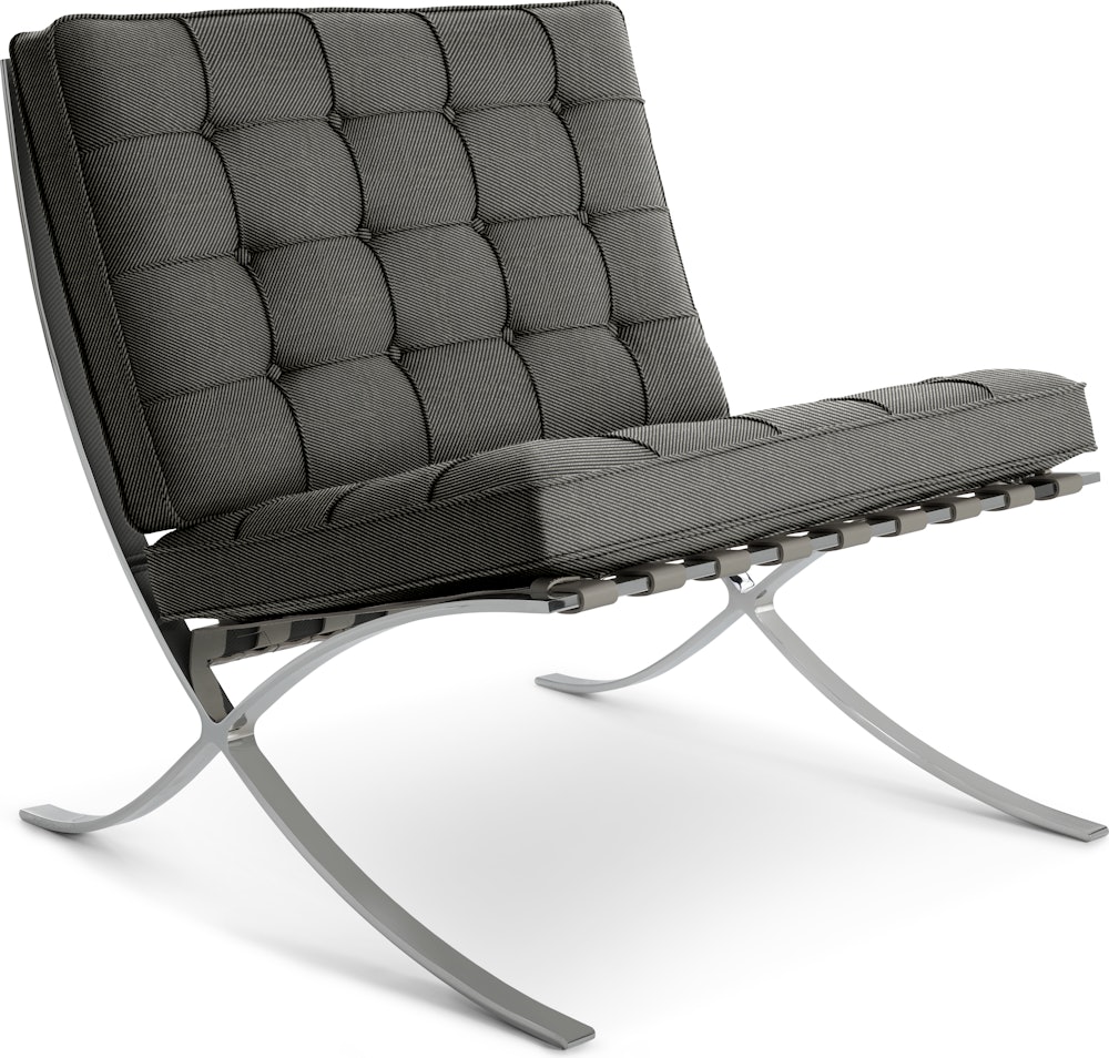 knoll Barcelona chair バルセロナチェア Barcelona Chair, Fabric | Knoll