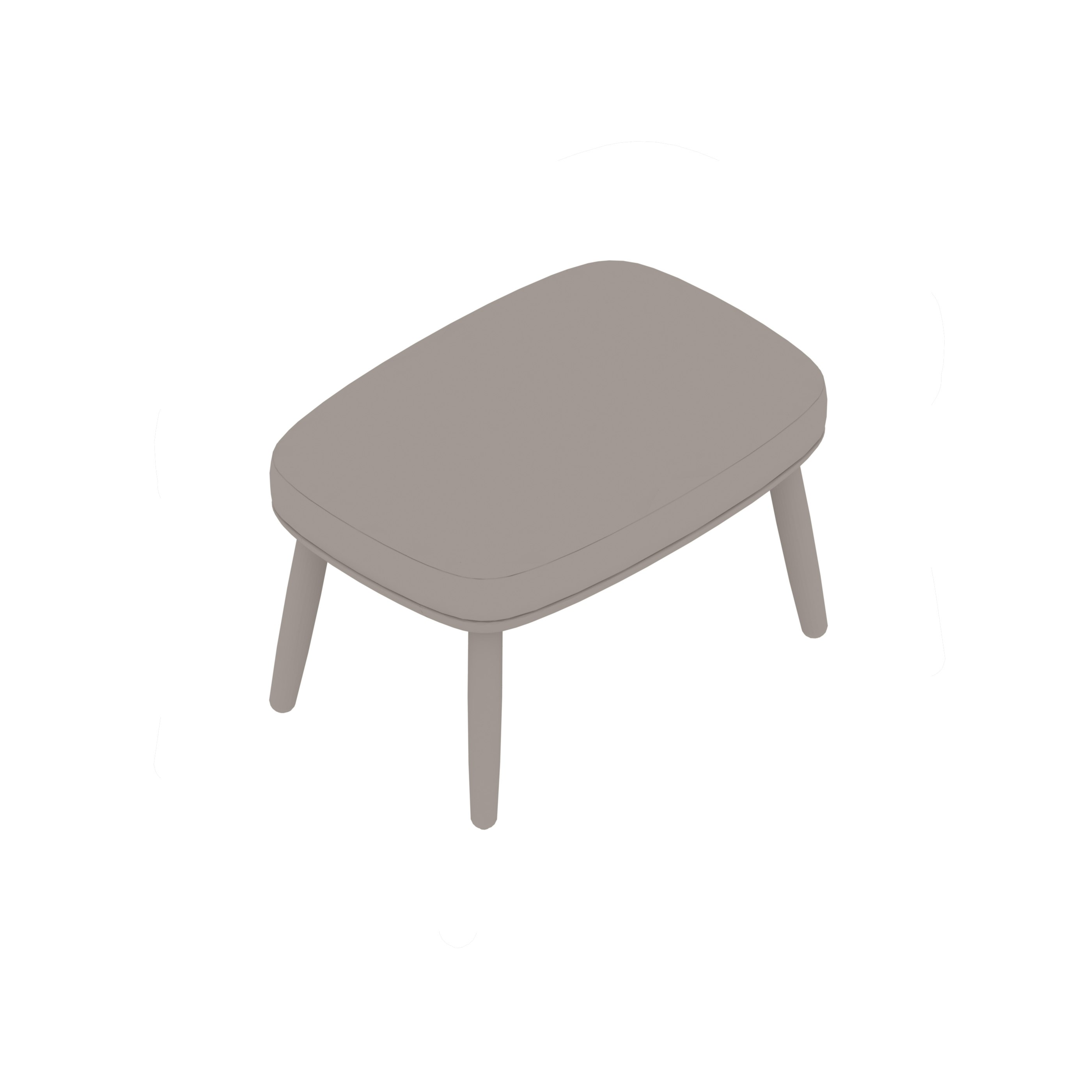 A generic rendering - Crosshatch Ottoman