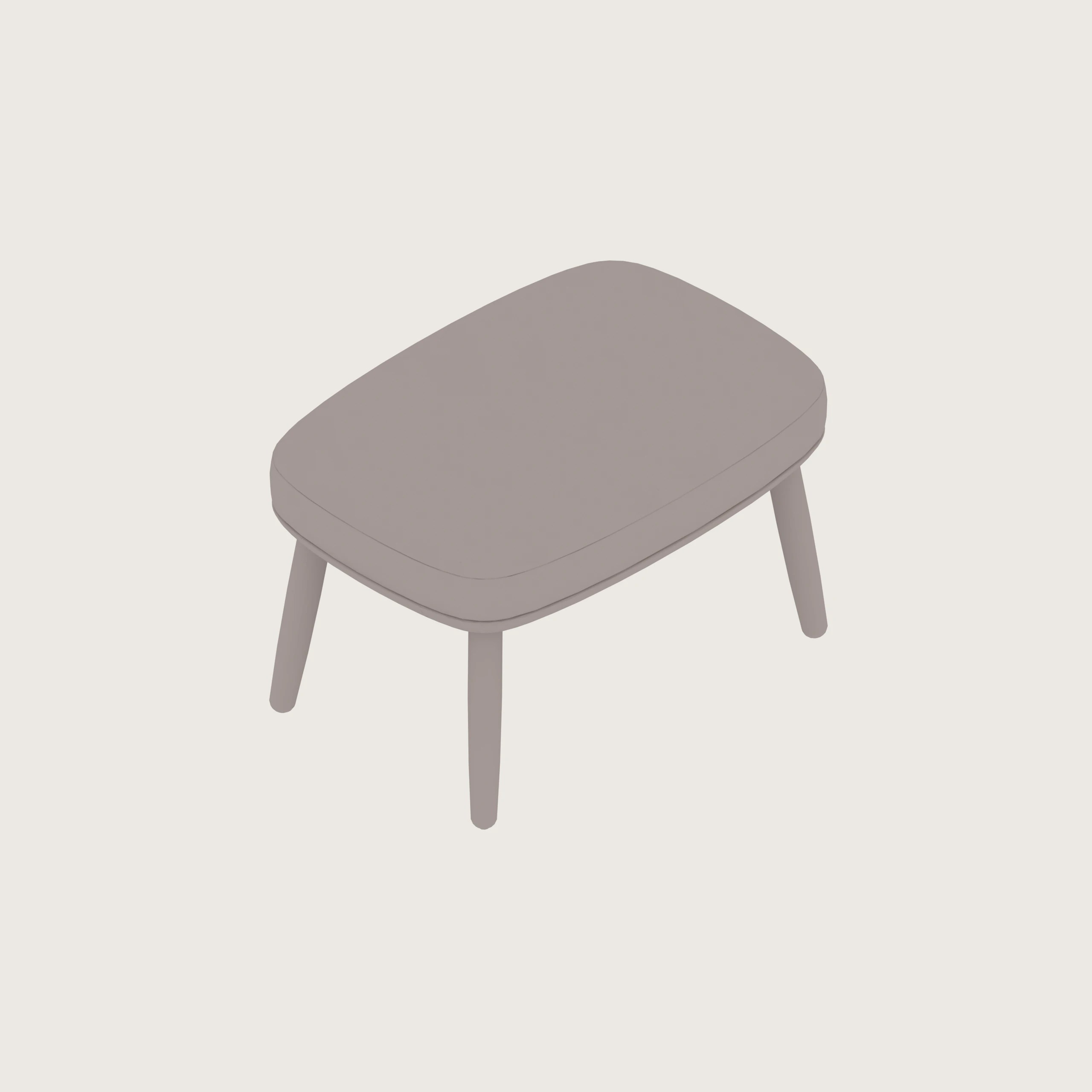 A generic rendering - Crosshatch Ottoman