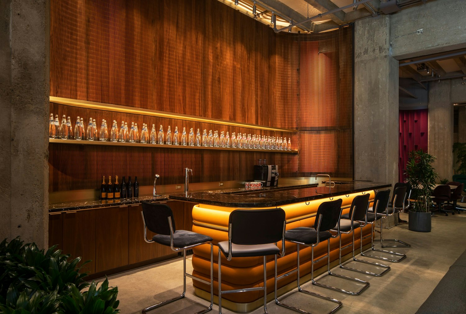 cesca upholstered stool marcel breuer washington dc showroom