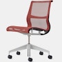 Setu Task Chair - No Arms,  Intercept,  Canyon,  Graphite,  Silver Alloy