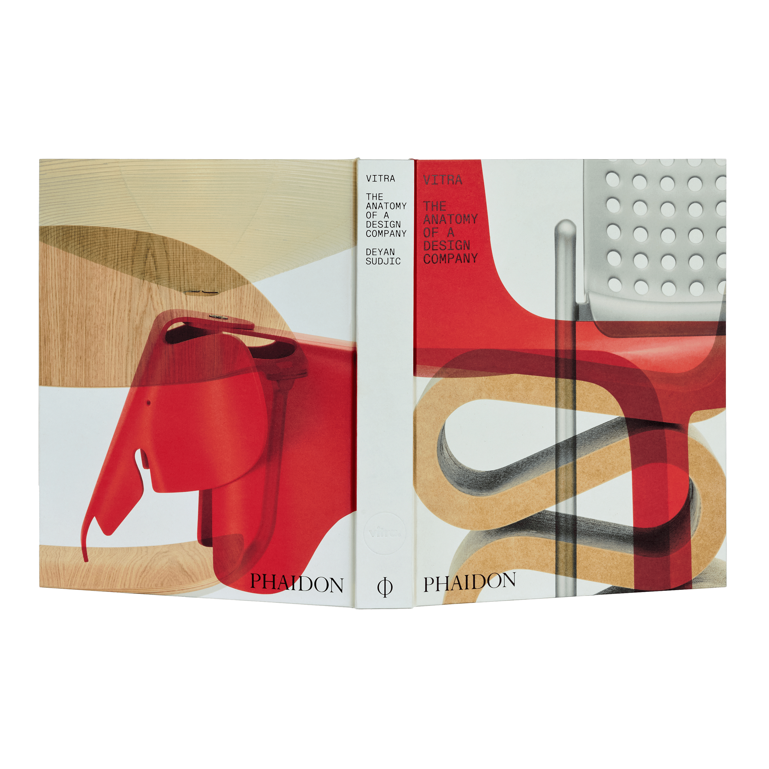 A Vitra: The Anatomy of a Design Company viewed from an behind.