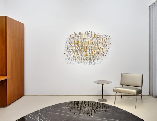 Knoll NYC Showroom with Florence Knoll Model 31 Chair and Saarinen Side Table Knoll NYC Showroom Florence Knoll Model 31 Chair Saarinen Side Table