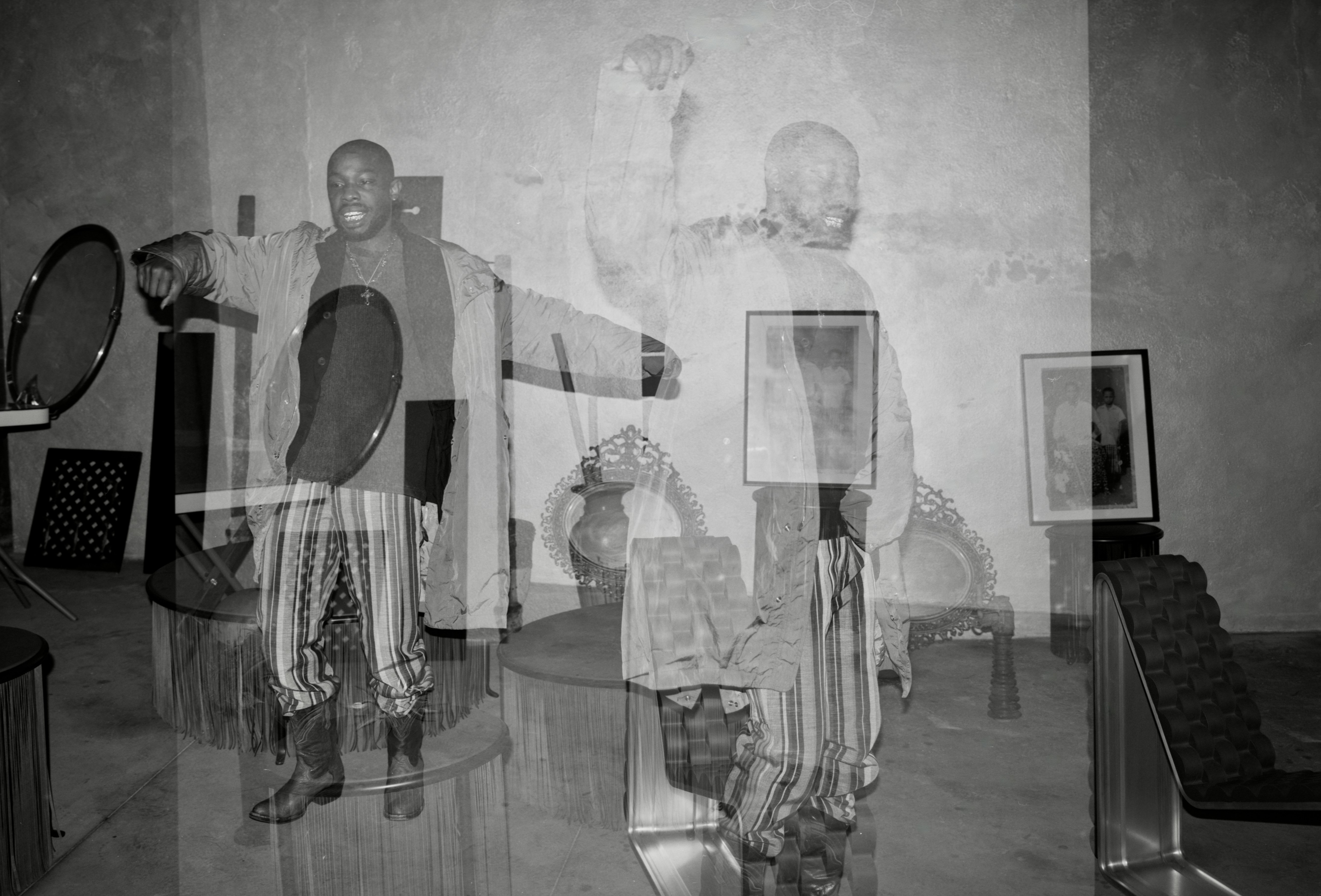 Dozie Kanu at his studio