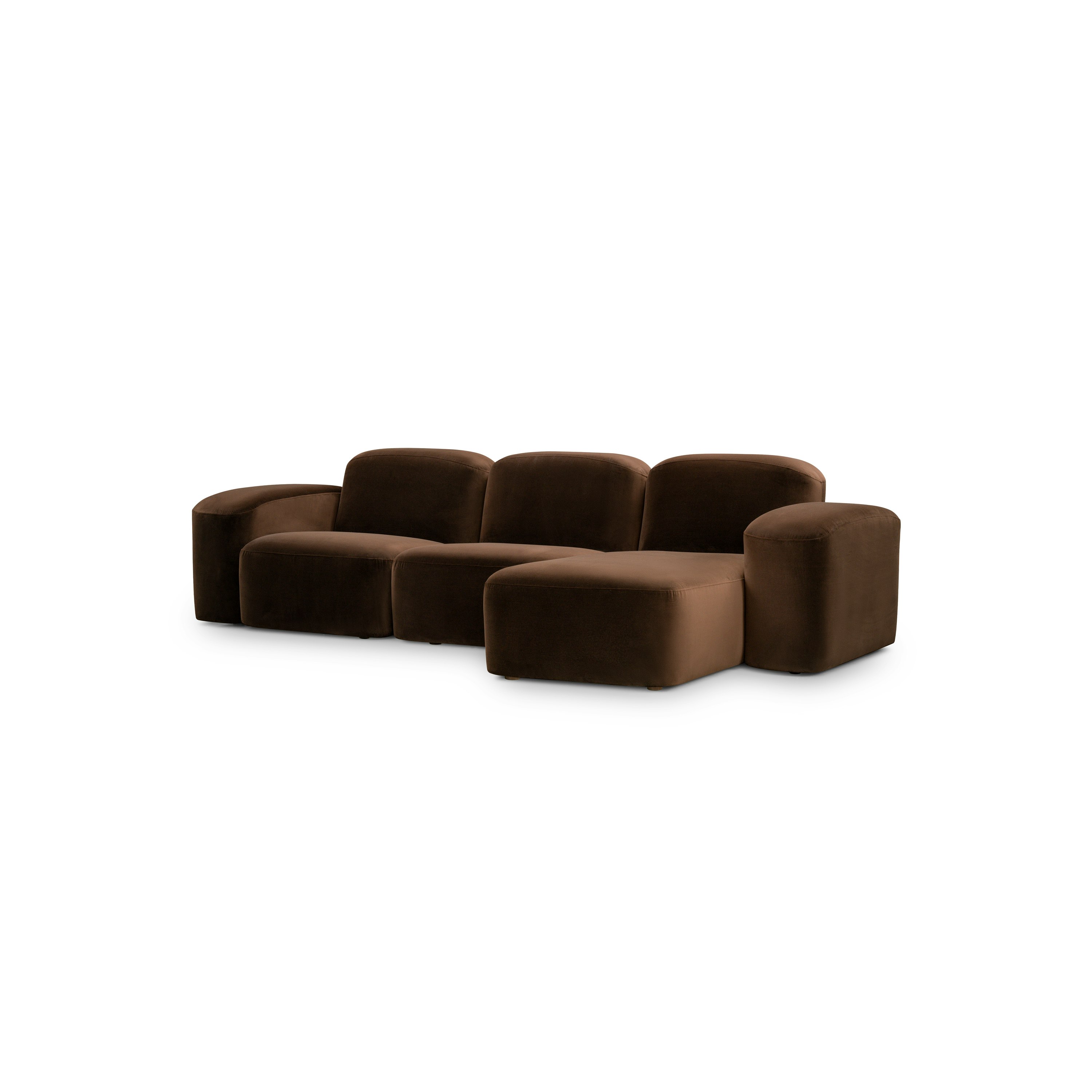 Muse Sectional Chaise - 3 Seater, Avalon, Piccolo, RAF