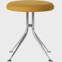A front view of a single Girard Stool.