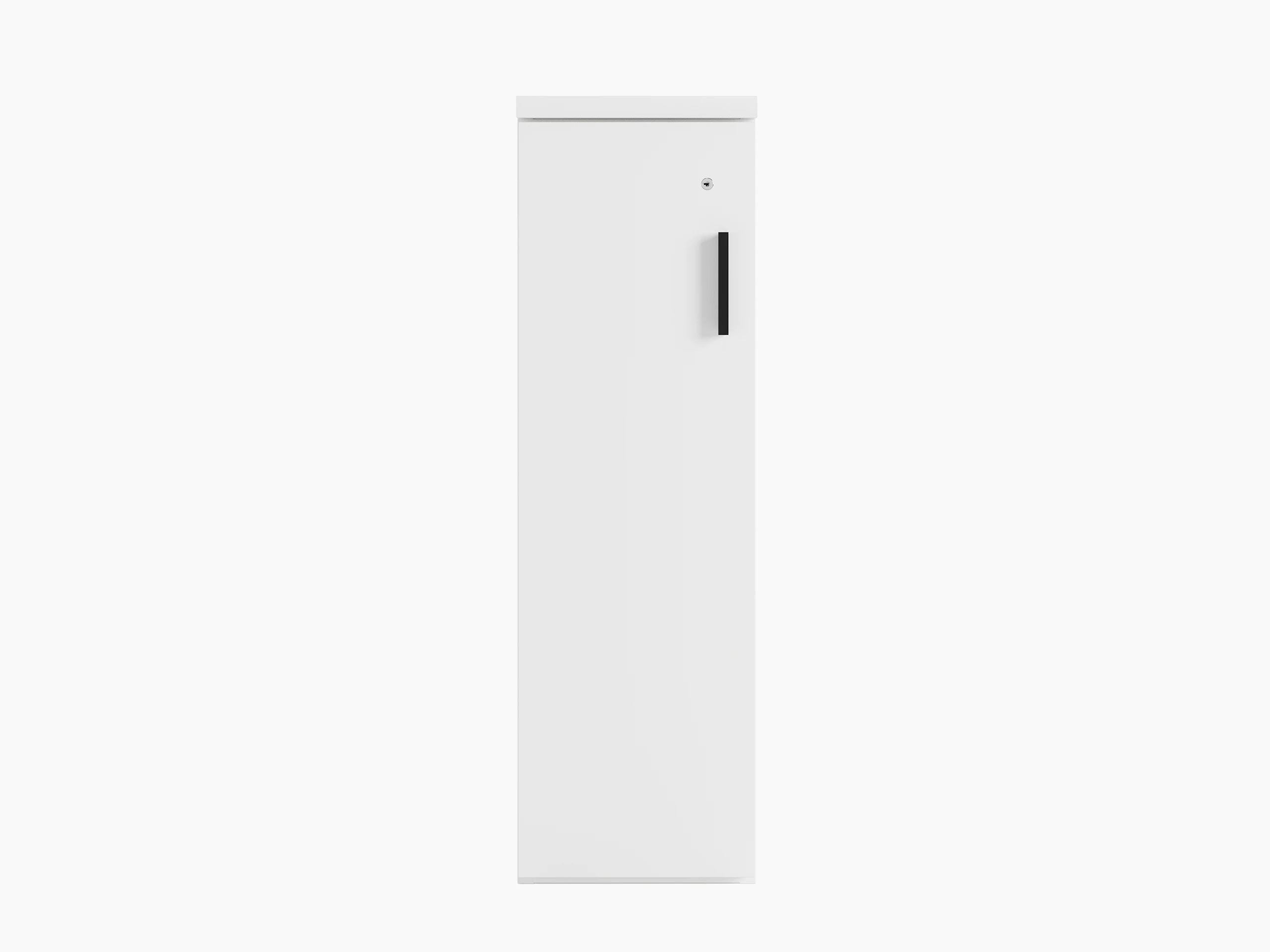 A white Series 2 locker with one doors.