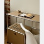 USM Haller Double Storage Desk