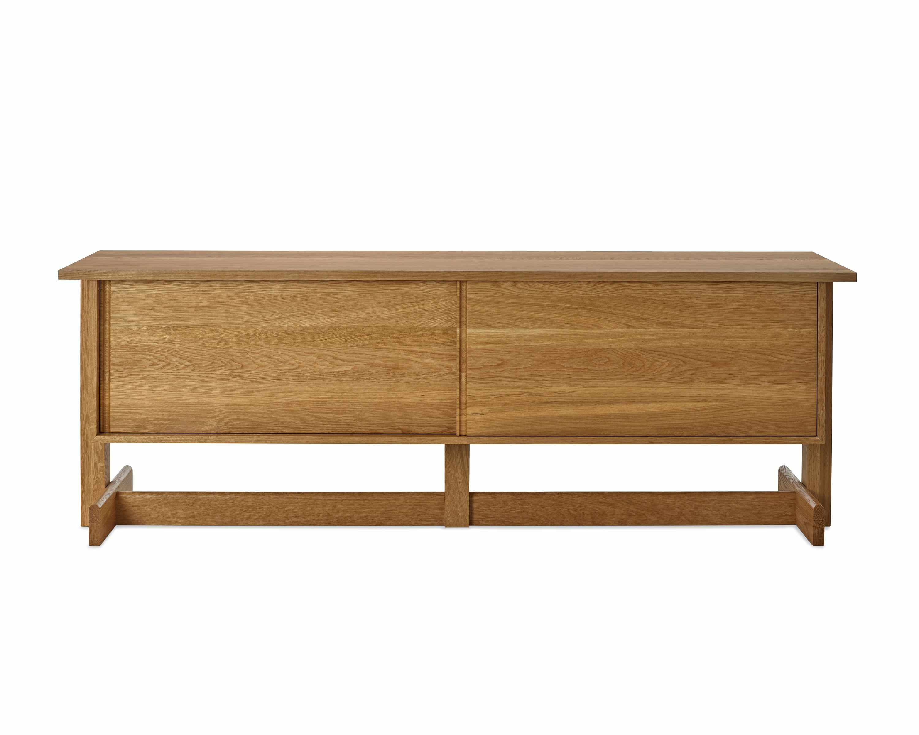 Land Storage, Credenza 85", Oak