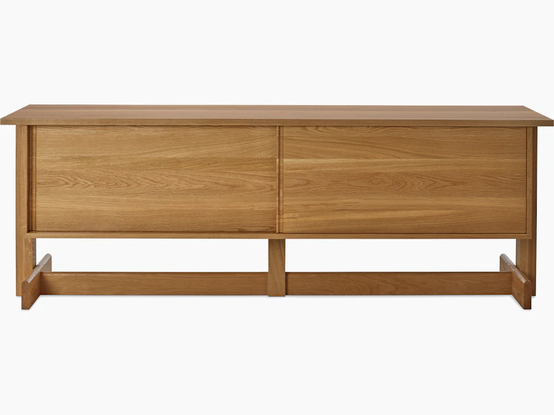 Land Storage, Credenza 85", Oak