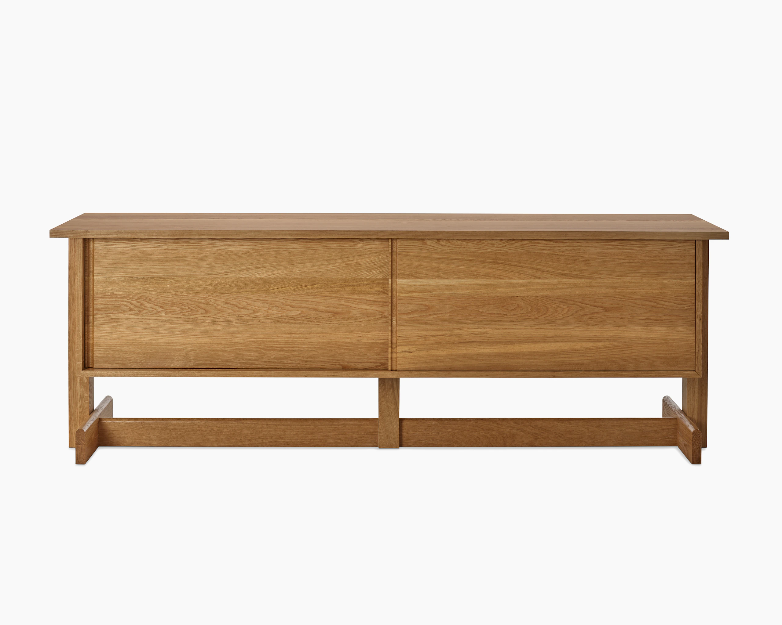 Land Storage, Credenza 85", Oak