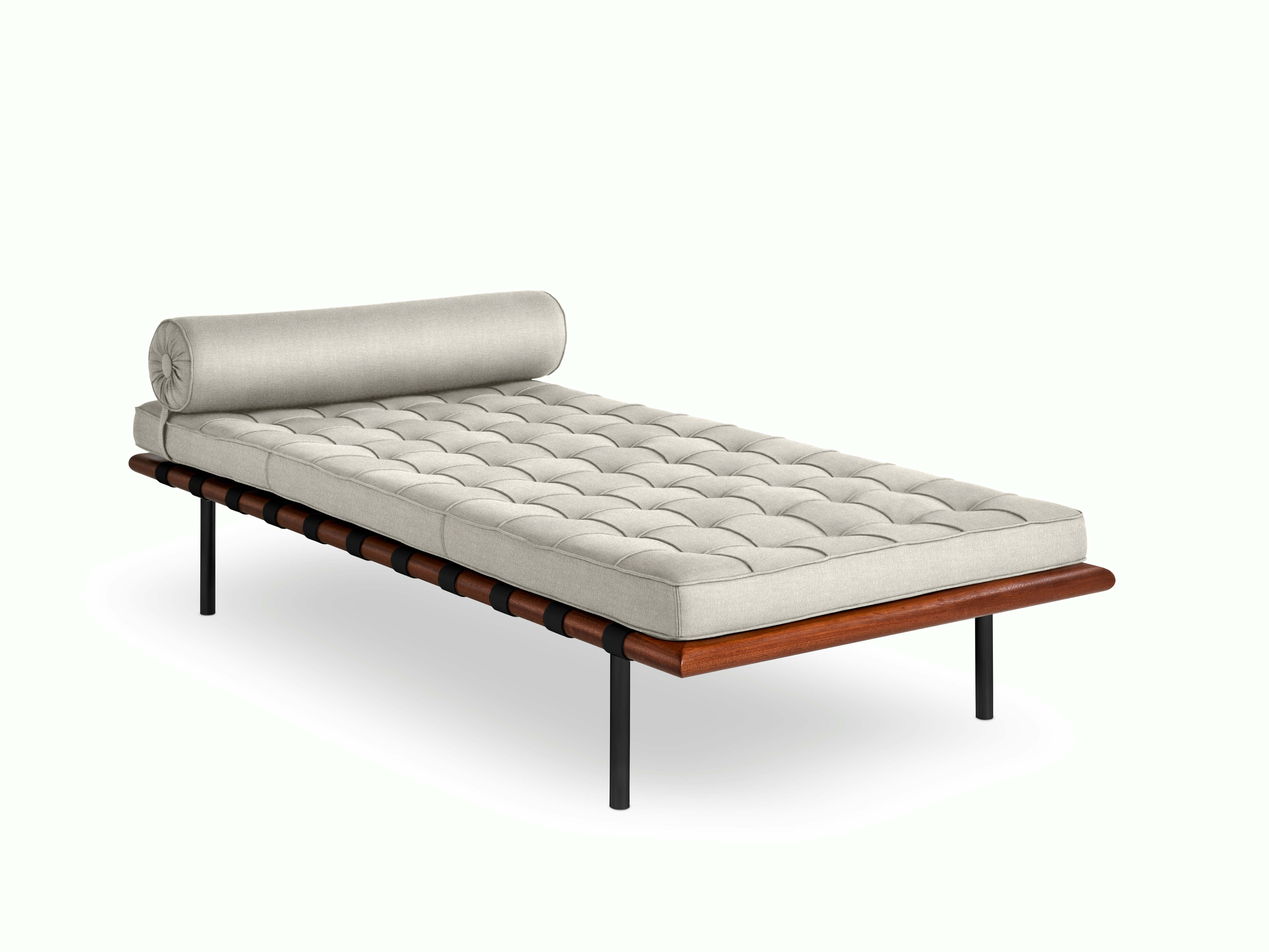 Barcelona Couch in Haven,  Sand,  Black