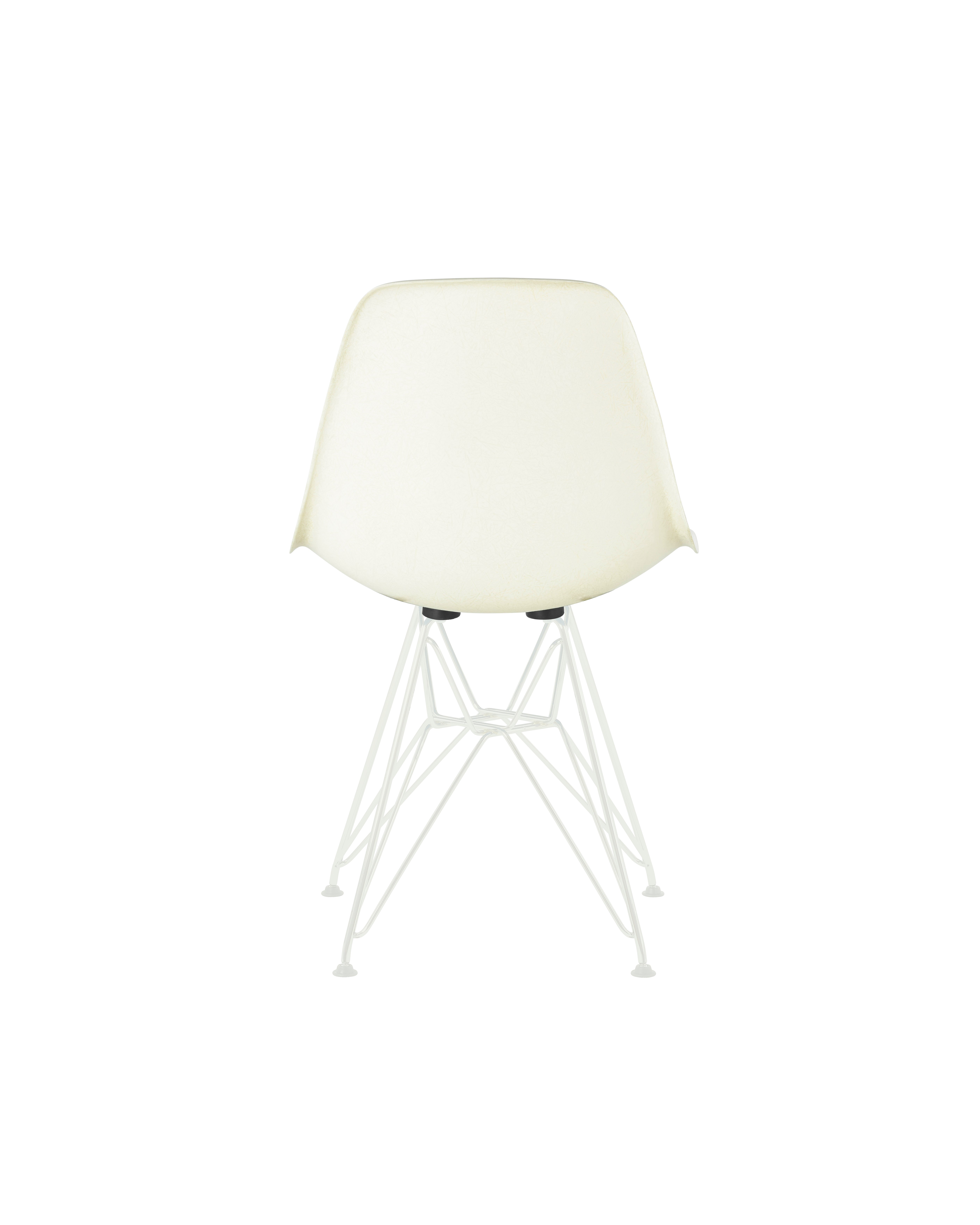 Eames Upholstered Molded Fiberglass Side Chair