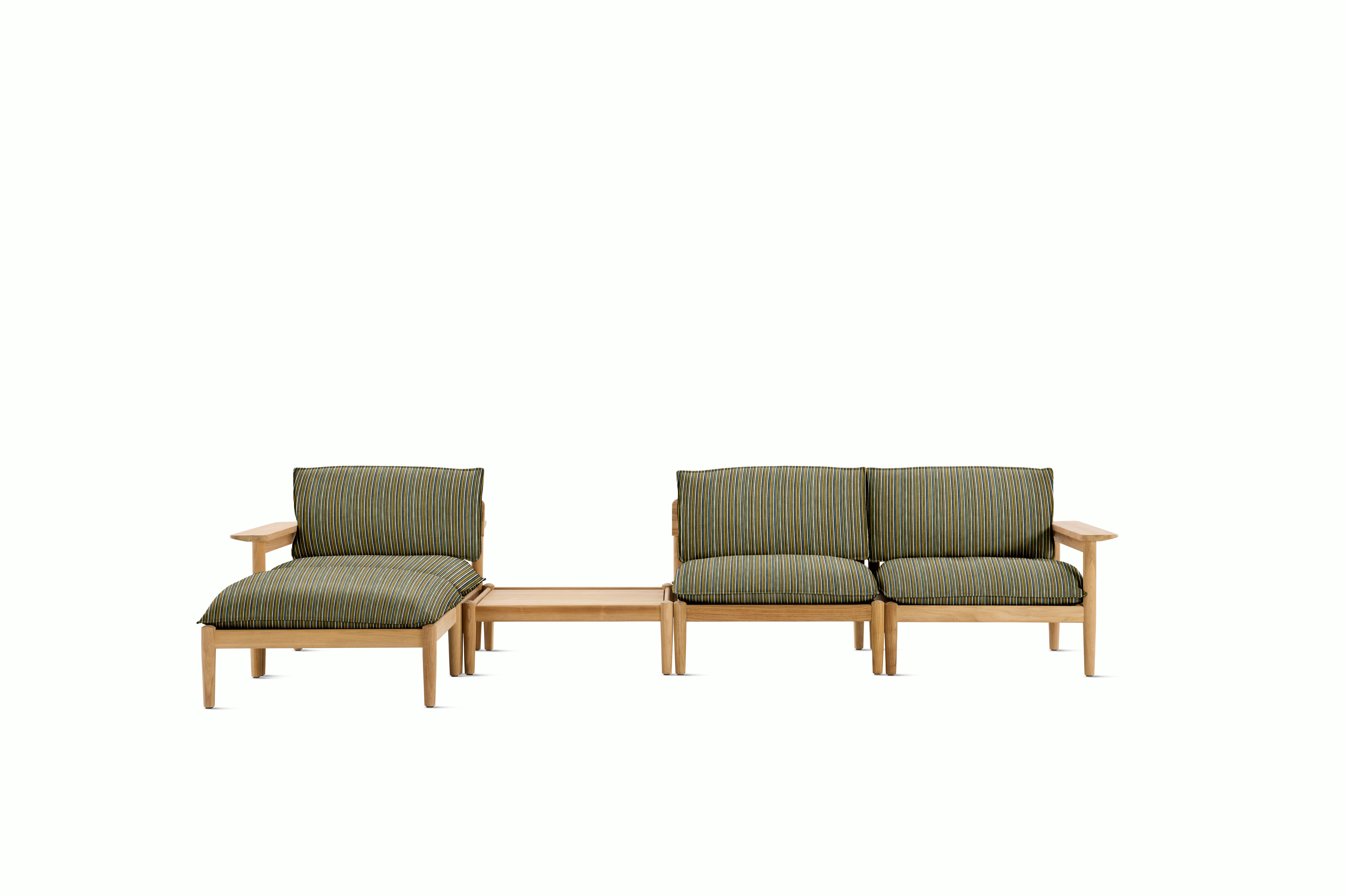 Terassi Sectional Sofa with Table