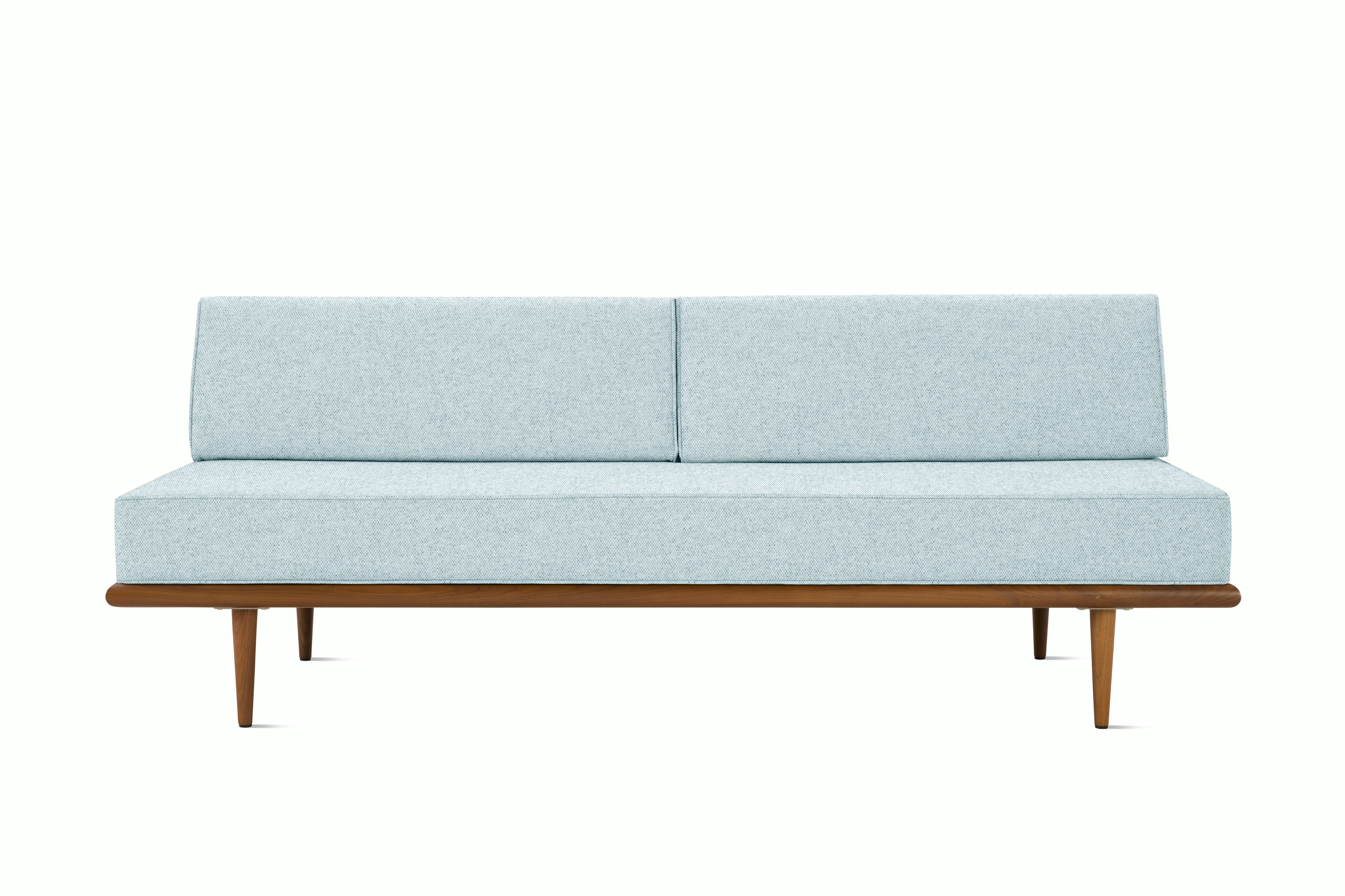 Nelson Daybed 2.0 - Back Bolster, Walnut, Luce, Brine, Taper