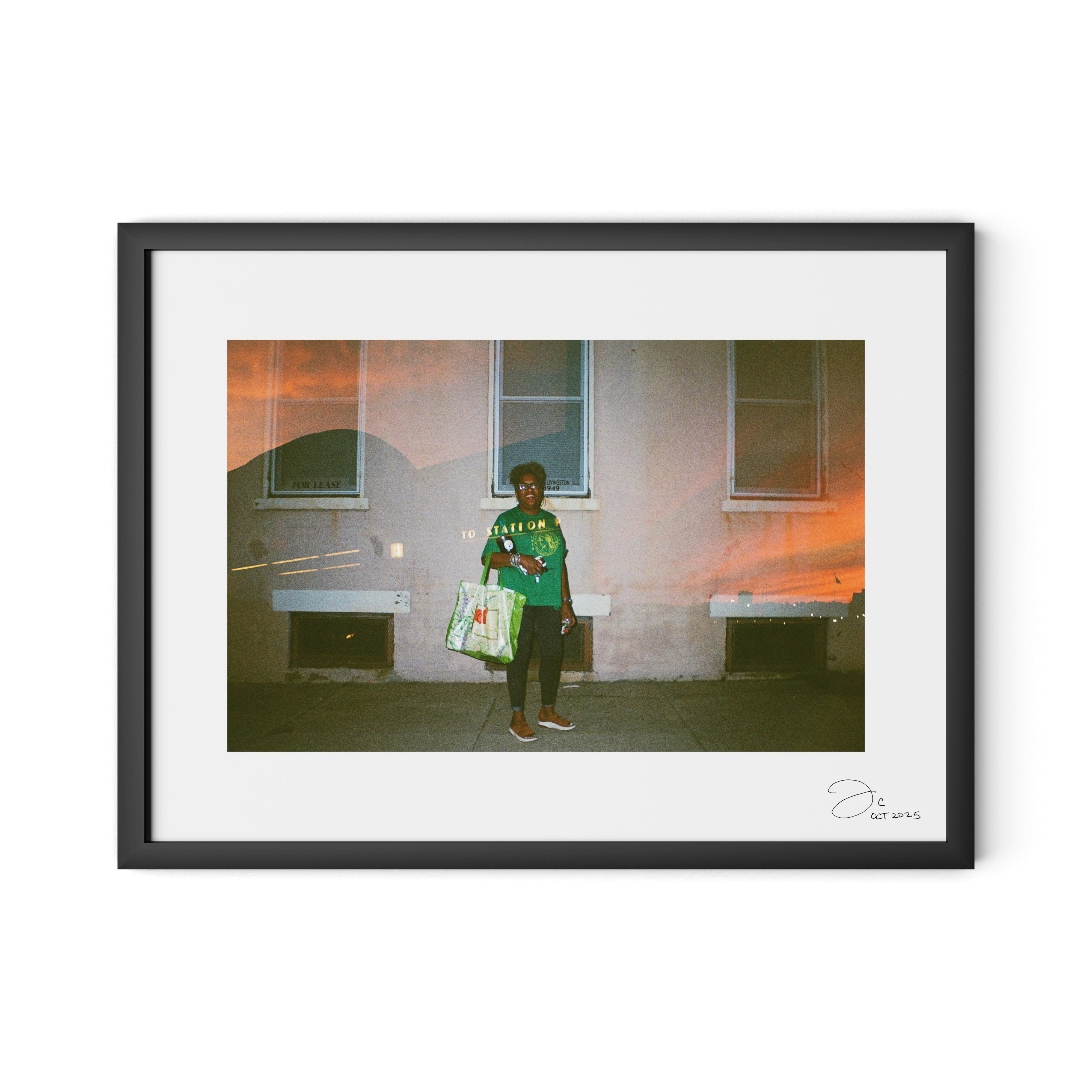 1800 Freeman - 18 x 24, Black Maple