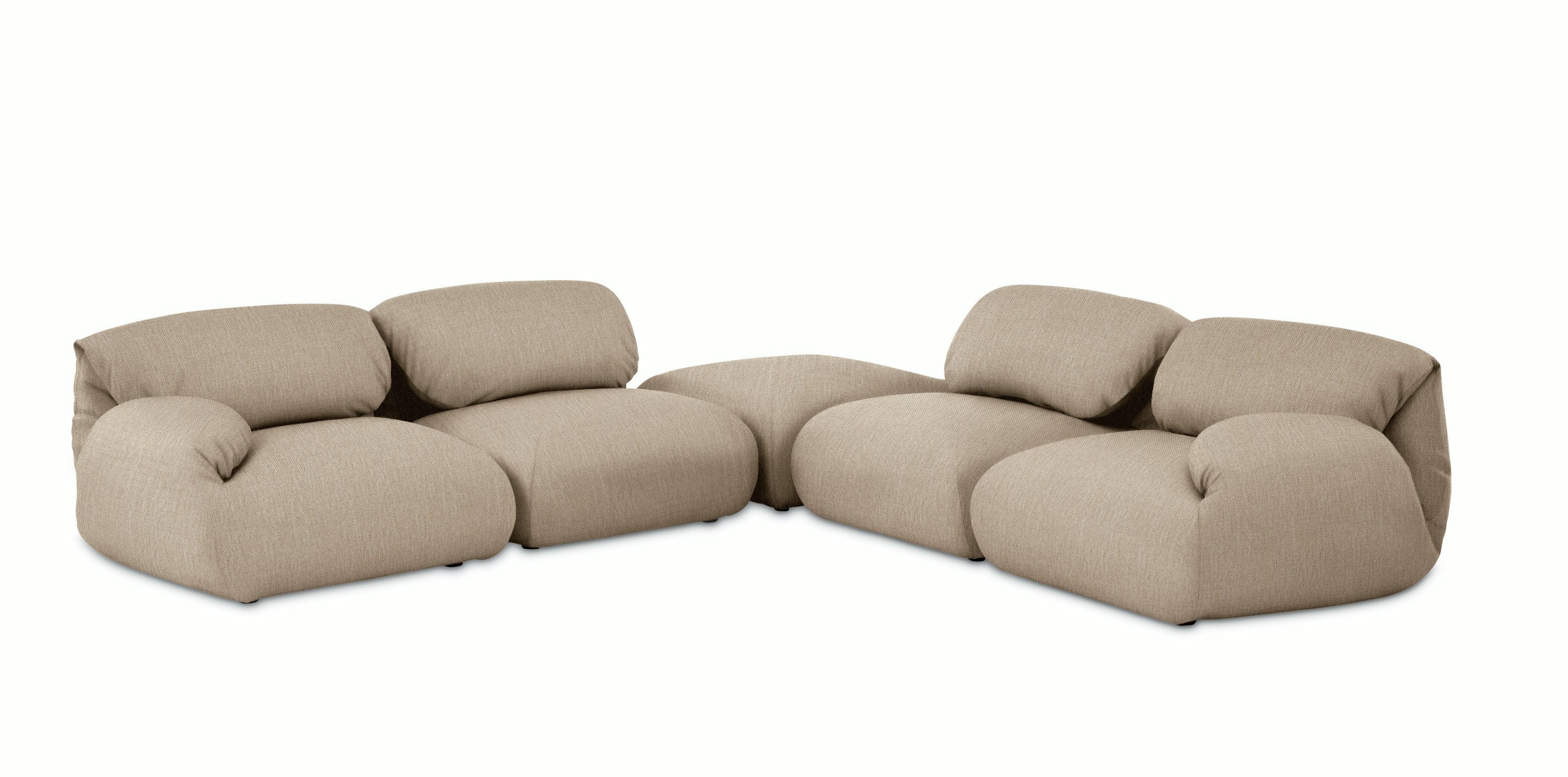 Luva Modular Corner Sectional - Mode,  Basket
