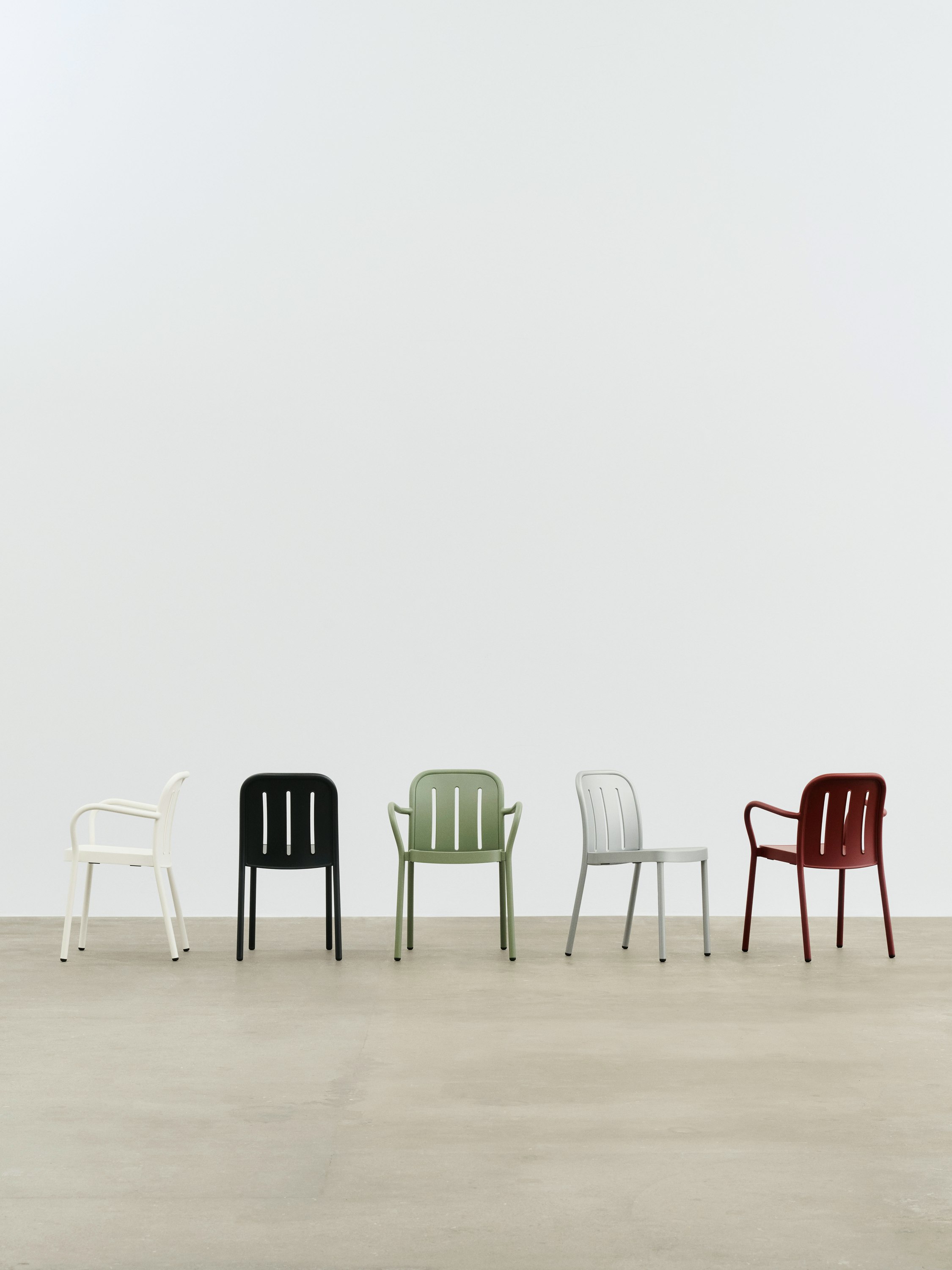 Deville Chair - Armchair, Iron Red