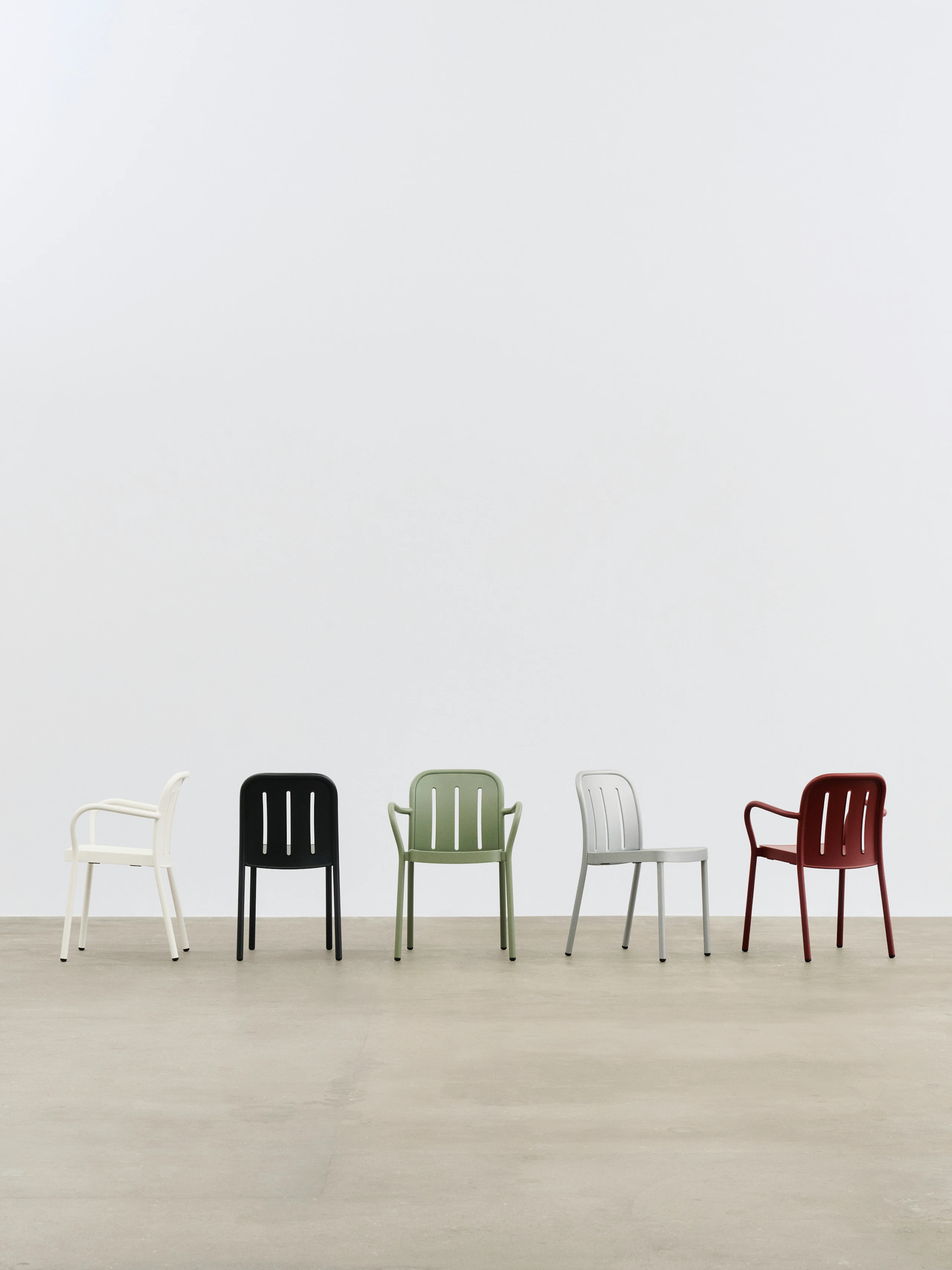 Deville Chair - Armchair, Iron Red