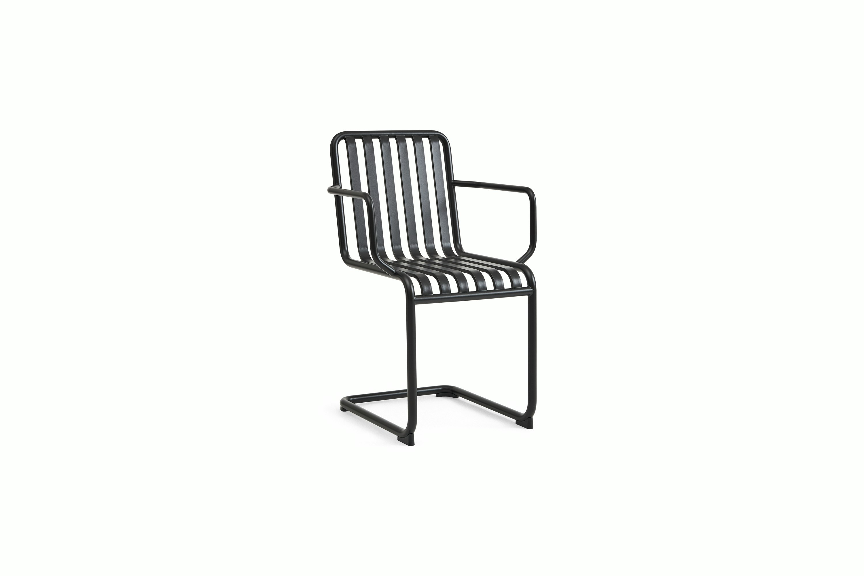 Palissade Cantilever Armchair - Anthracite