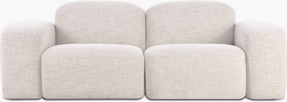 Muse Sofa - 2 Seater, Byron, Oyster