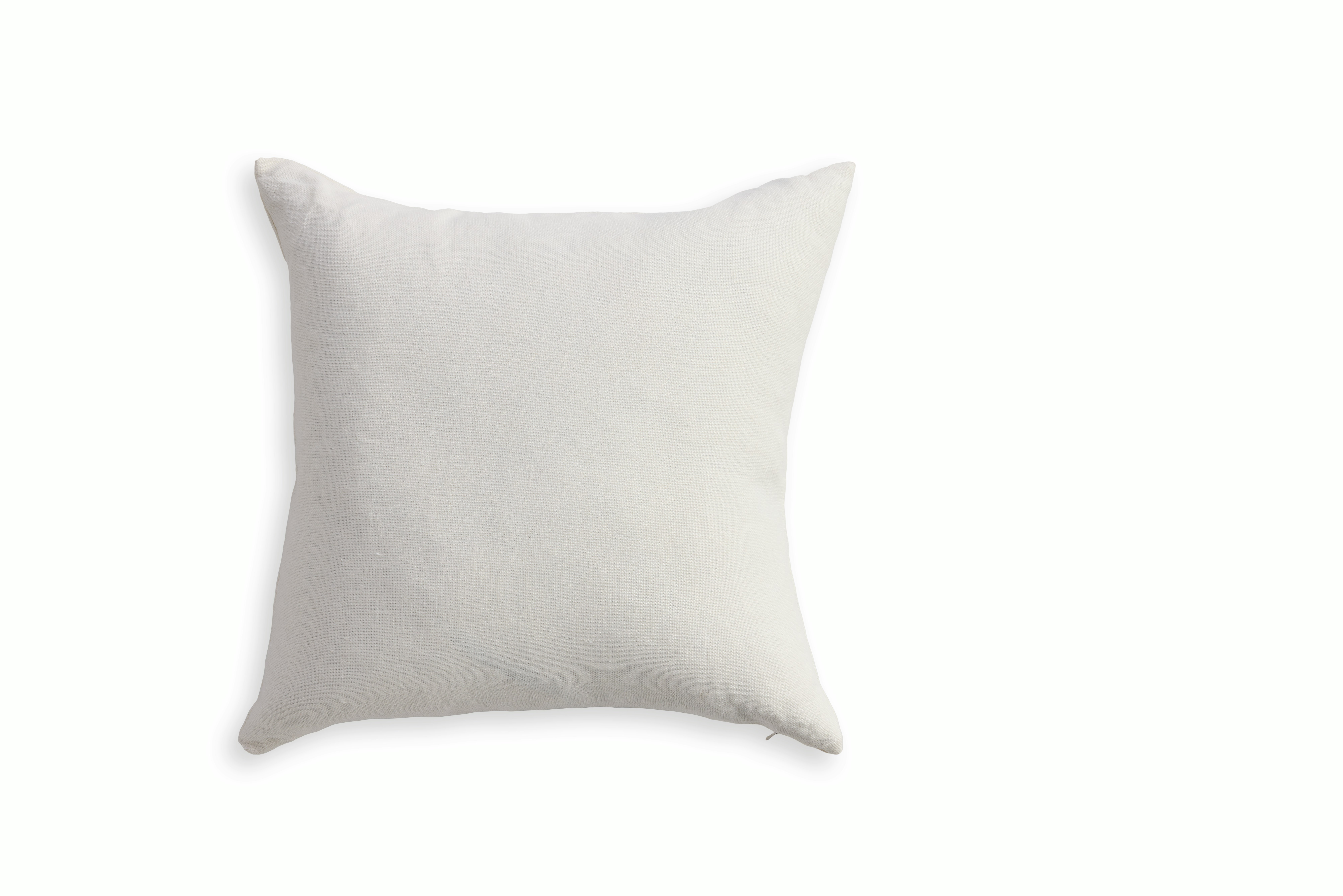Brugge Linen Pillow,  white,  18x18