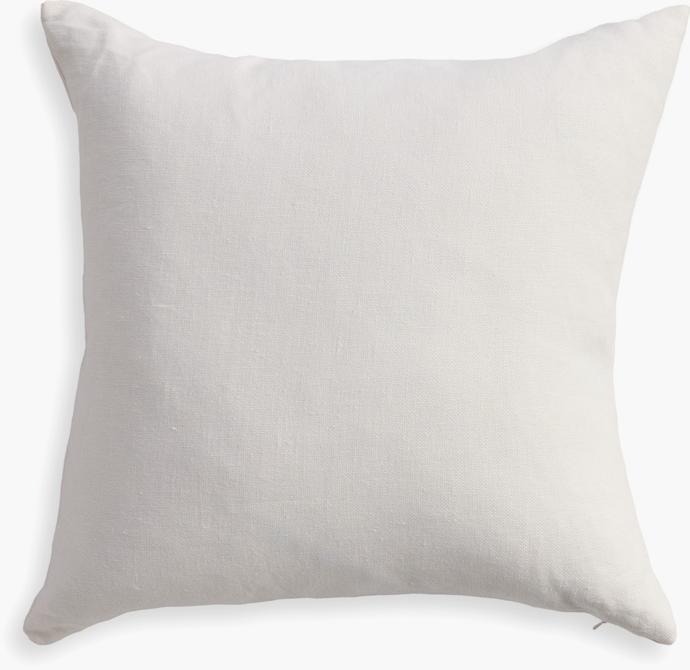 Brugge Linen Pillow,  white,  18x18