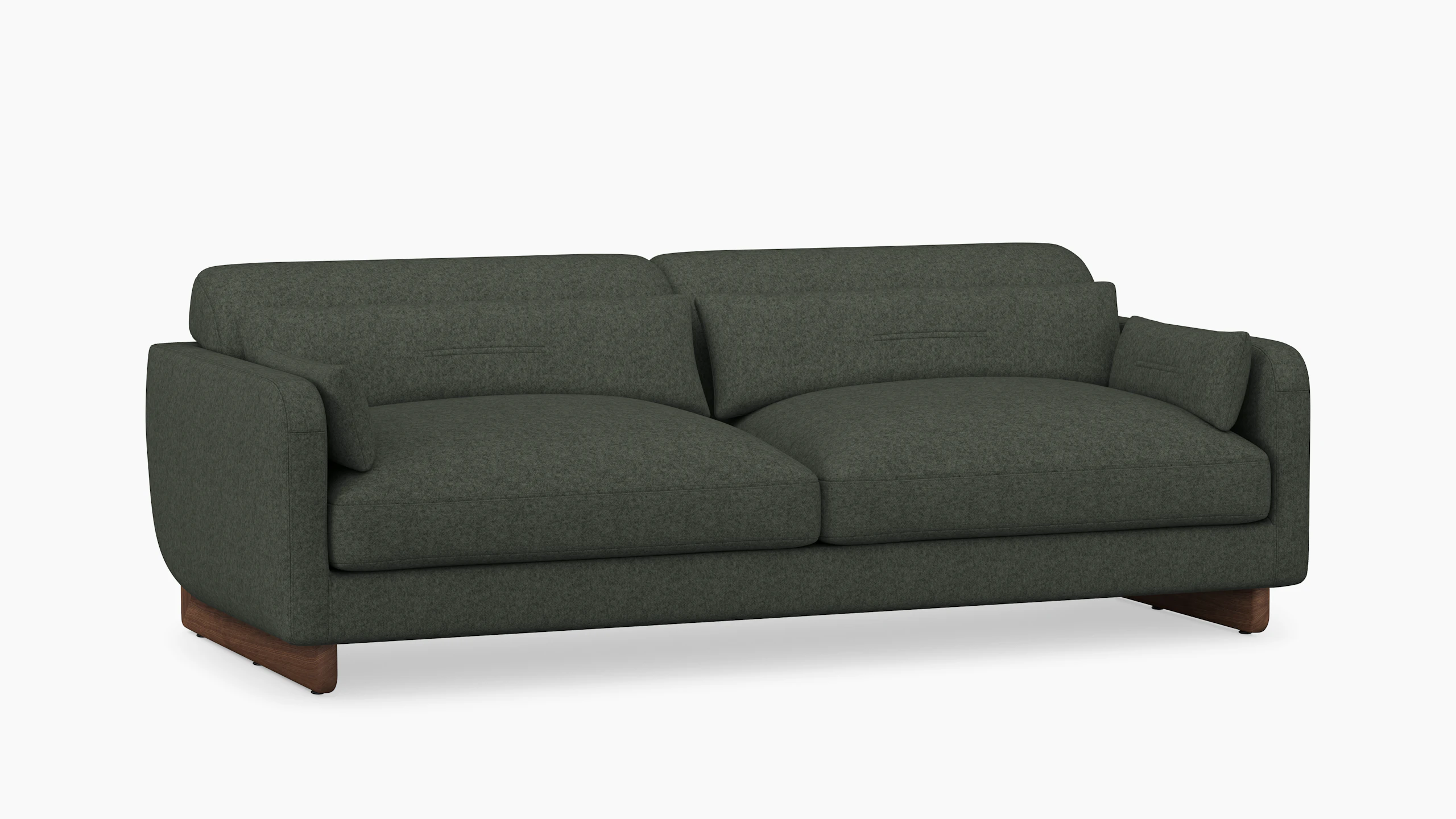 Contra Sofa - 84 Inch, Pecora, Hunter, Walnut