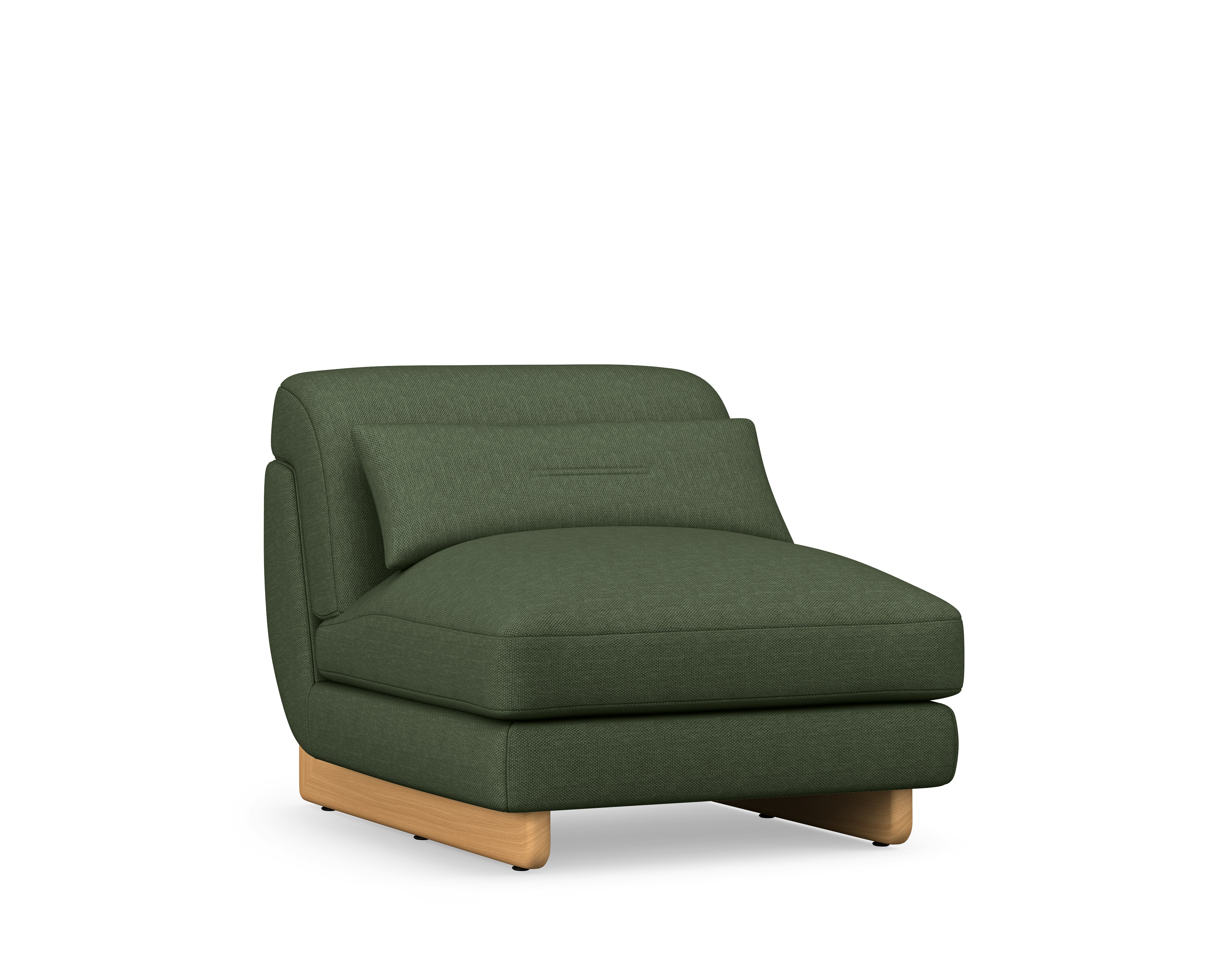 Contra Lounge Chair - Armless, Mode, Genus, Oak