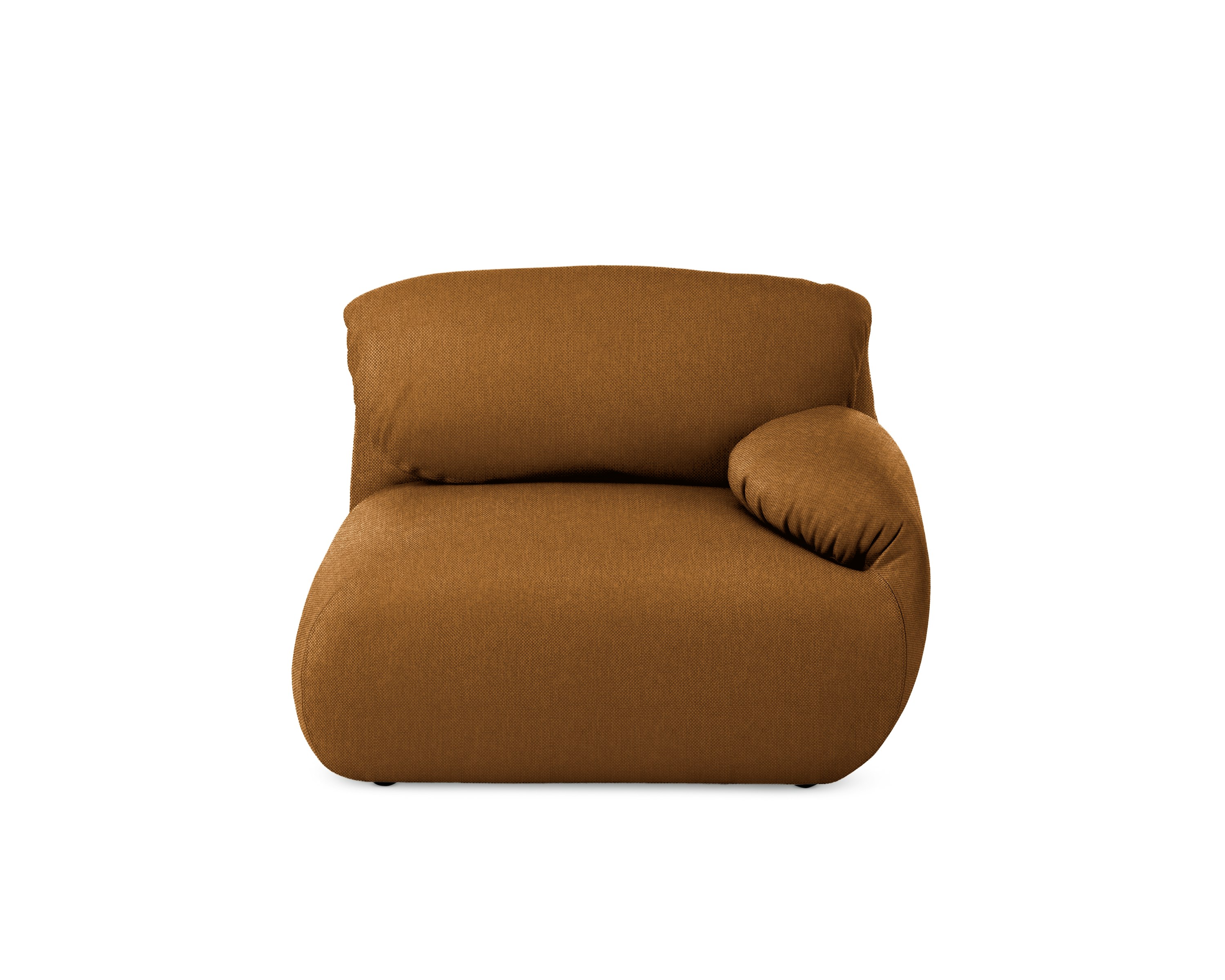 Luva Modular Single Seat One Arm - Right,  Mode,  Nutmeg