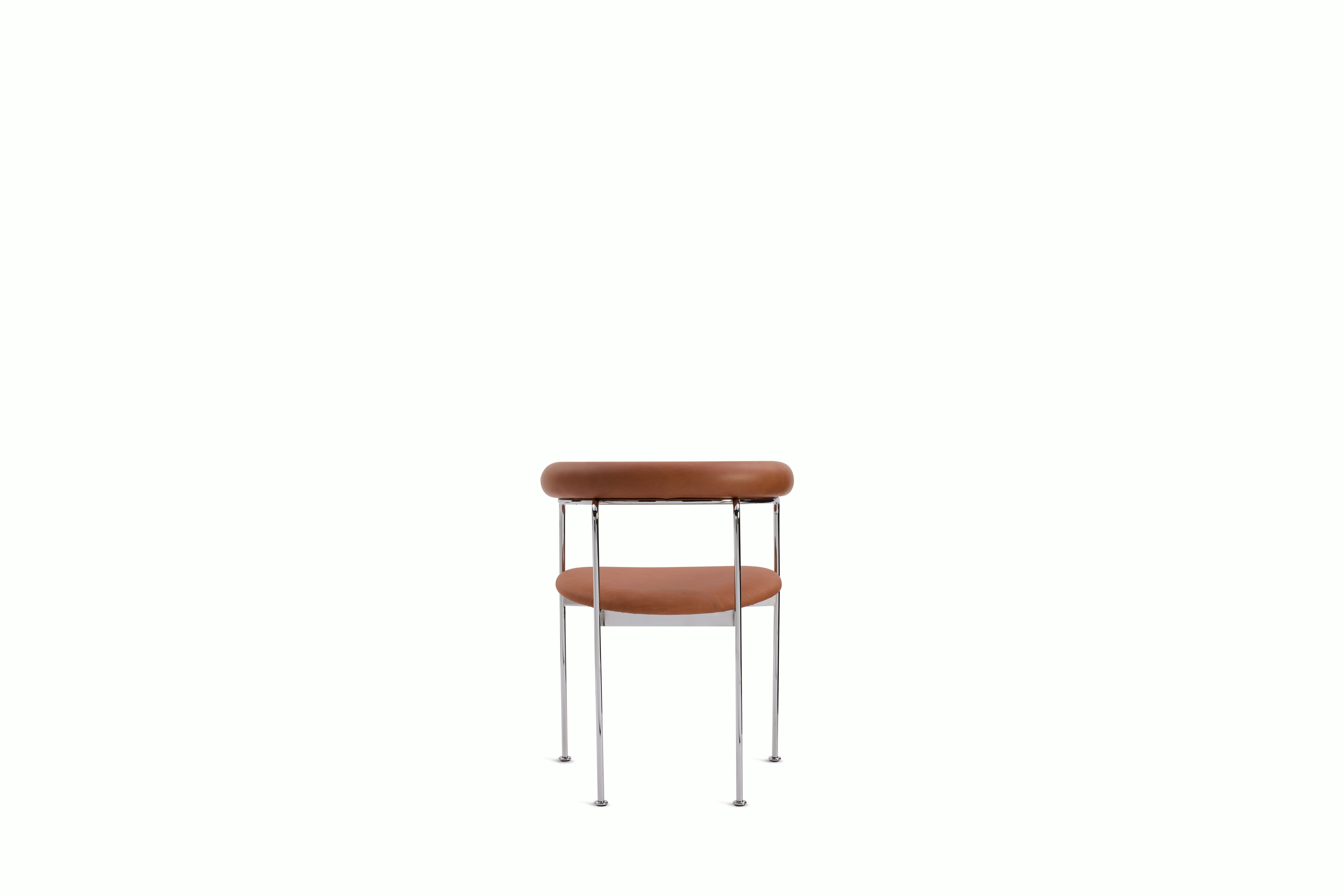 Baia Dining Chair - cognac