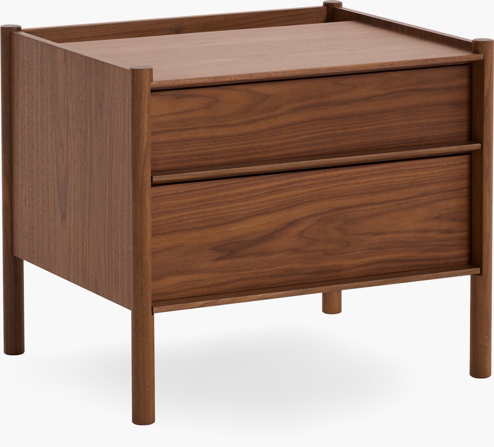 Pala Bedside Table - Walnut