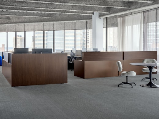 Dividends Skyline System Screens Saarinen Dining Table Morrison Hannah Chair